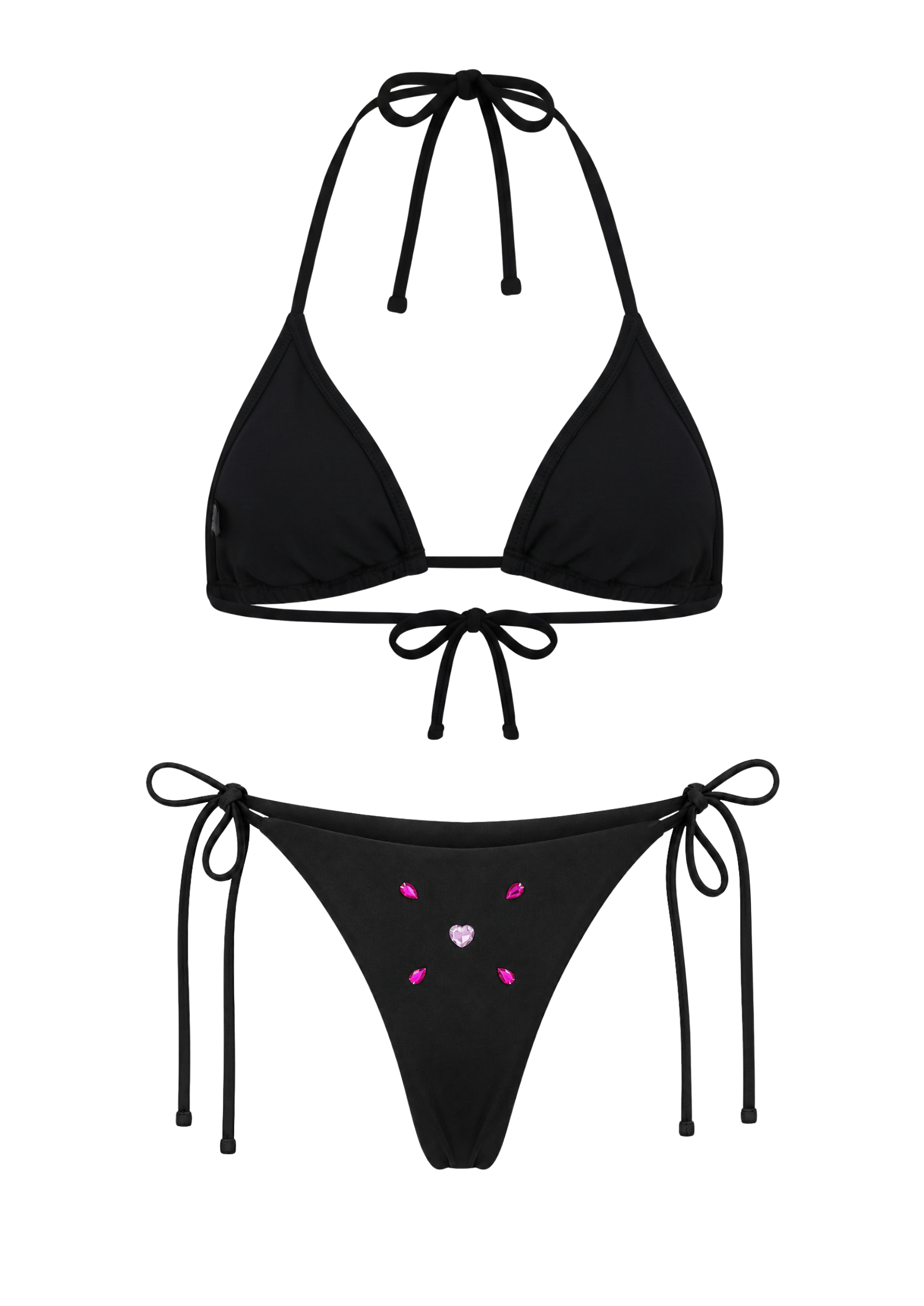 ICY BIKINI IN BLACK