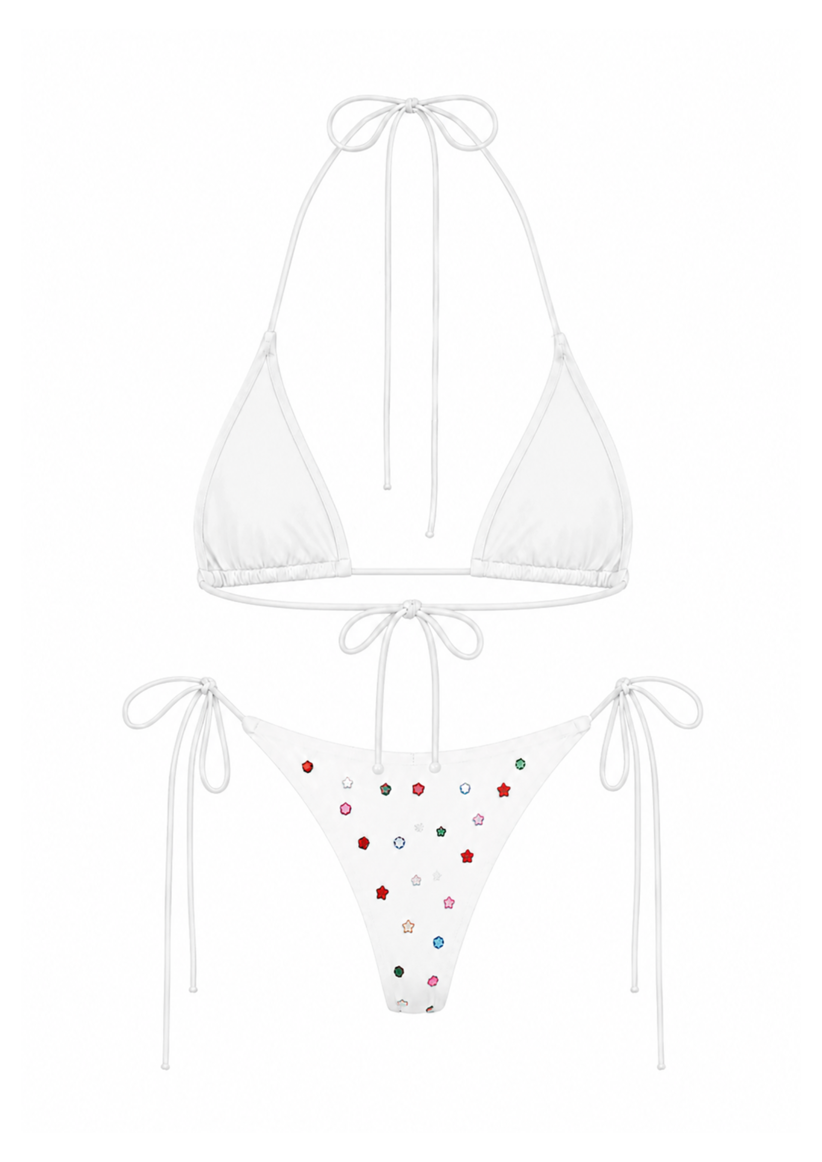 THE RALU BIKINI IN WHITE