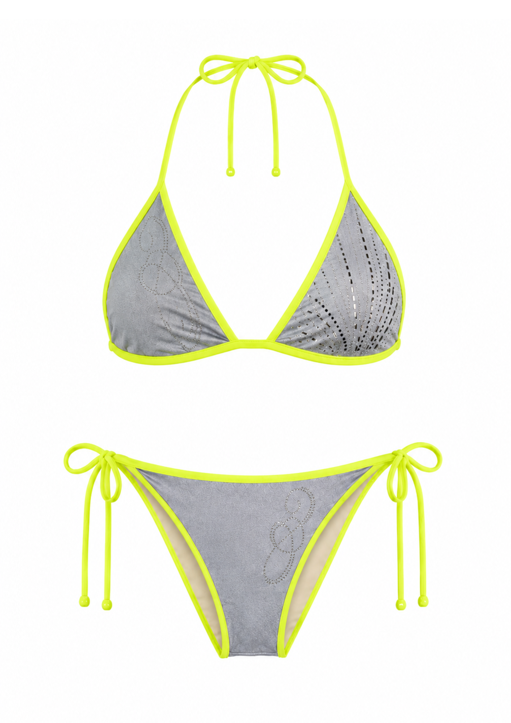 SIREN BIKINI IN GREY MARL