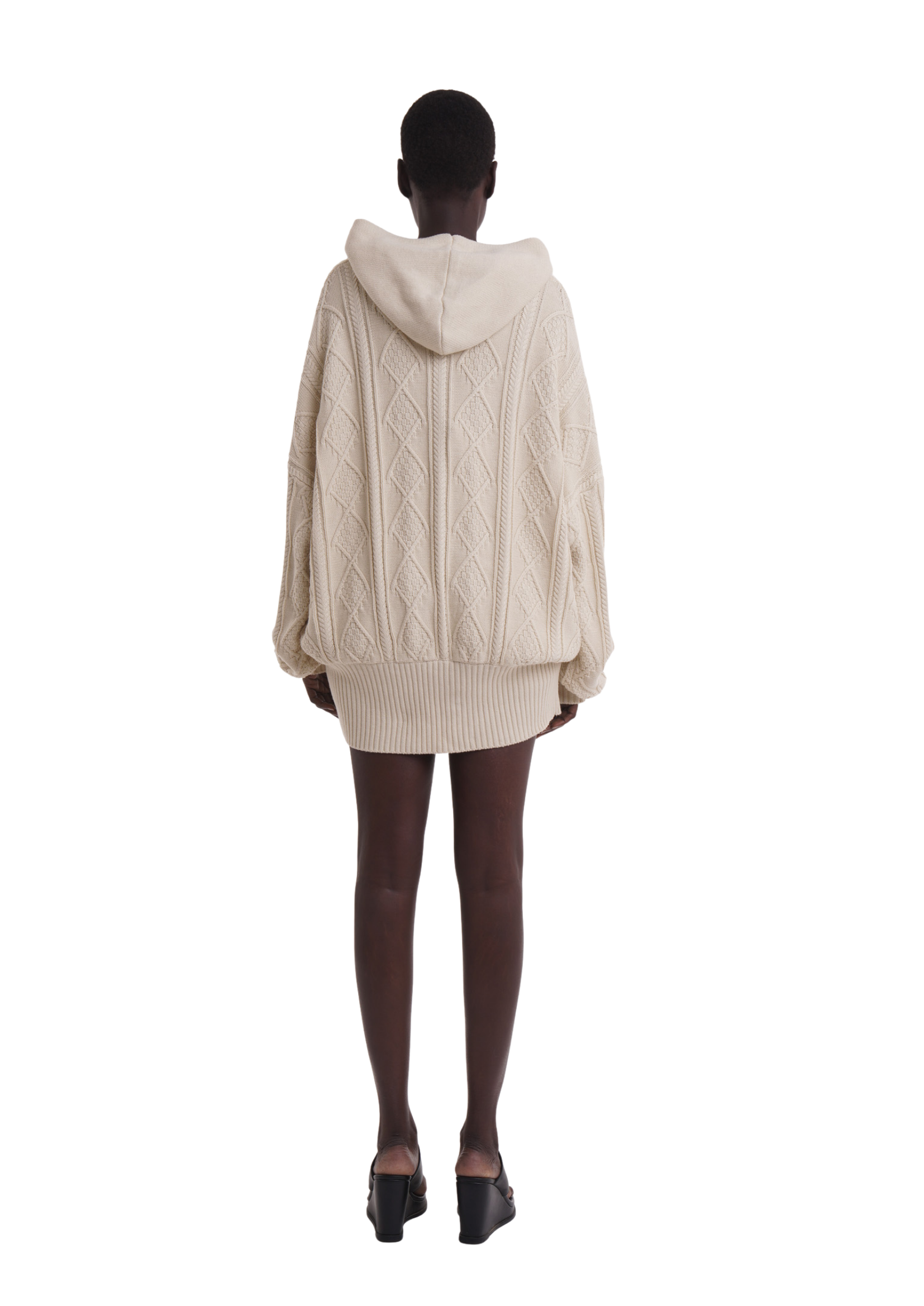 THE CECE DRESS IN ECRU
