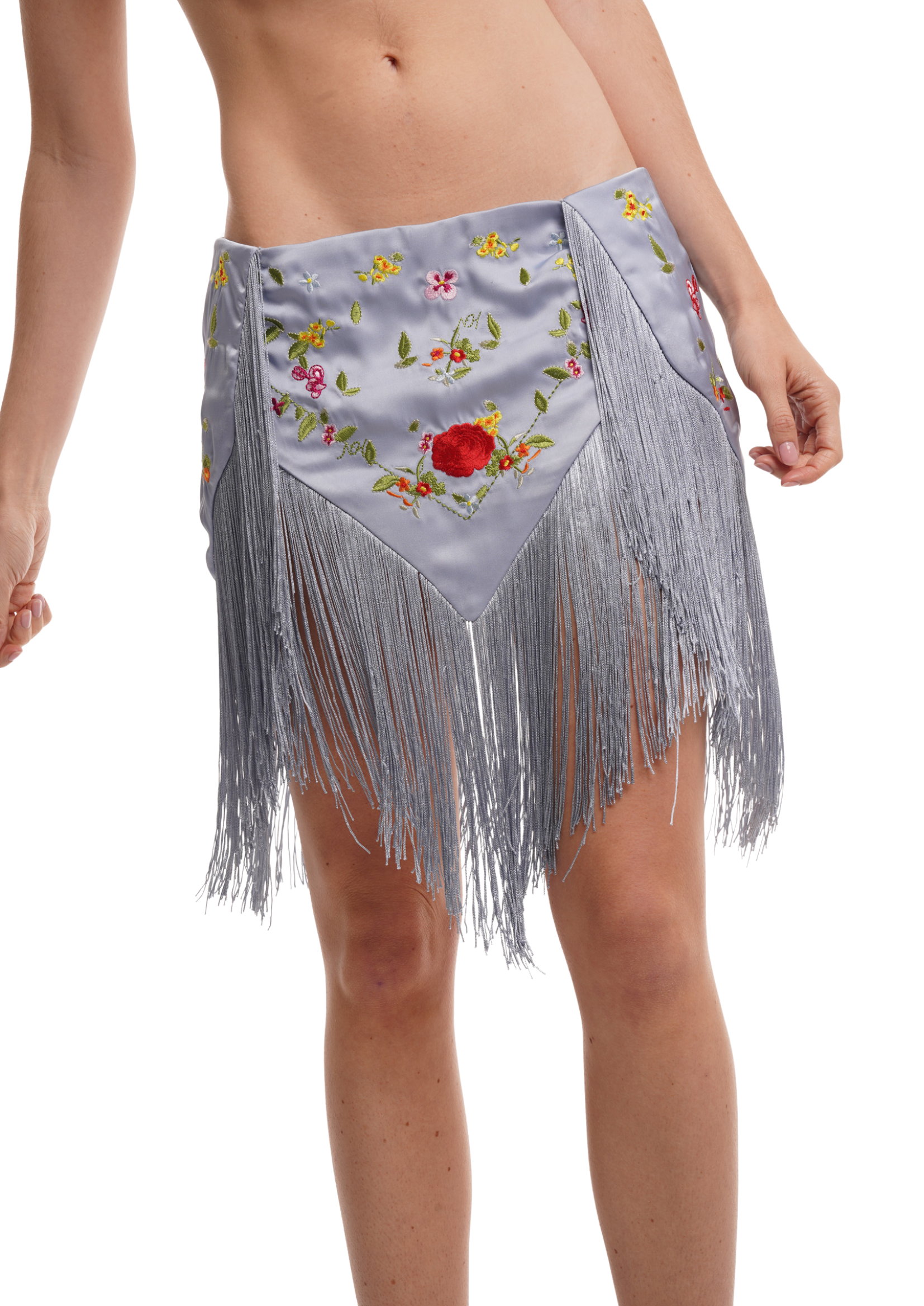 LARA SKIRT IN POWDER BLUE