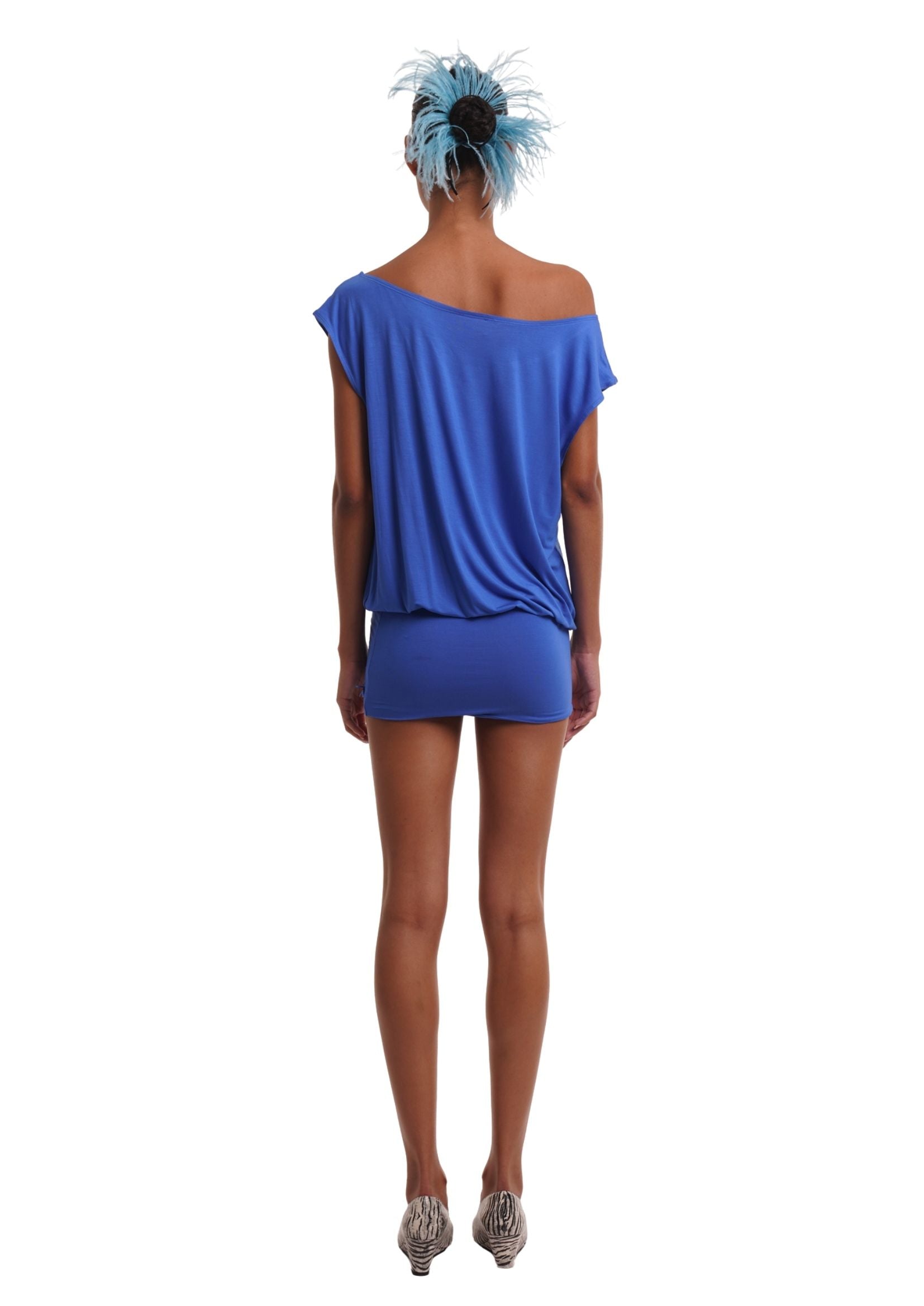 THE REL DRESS IN KLEIN BLUE