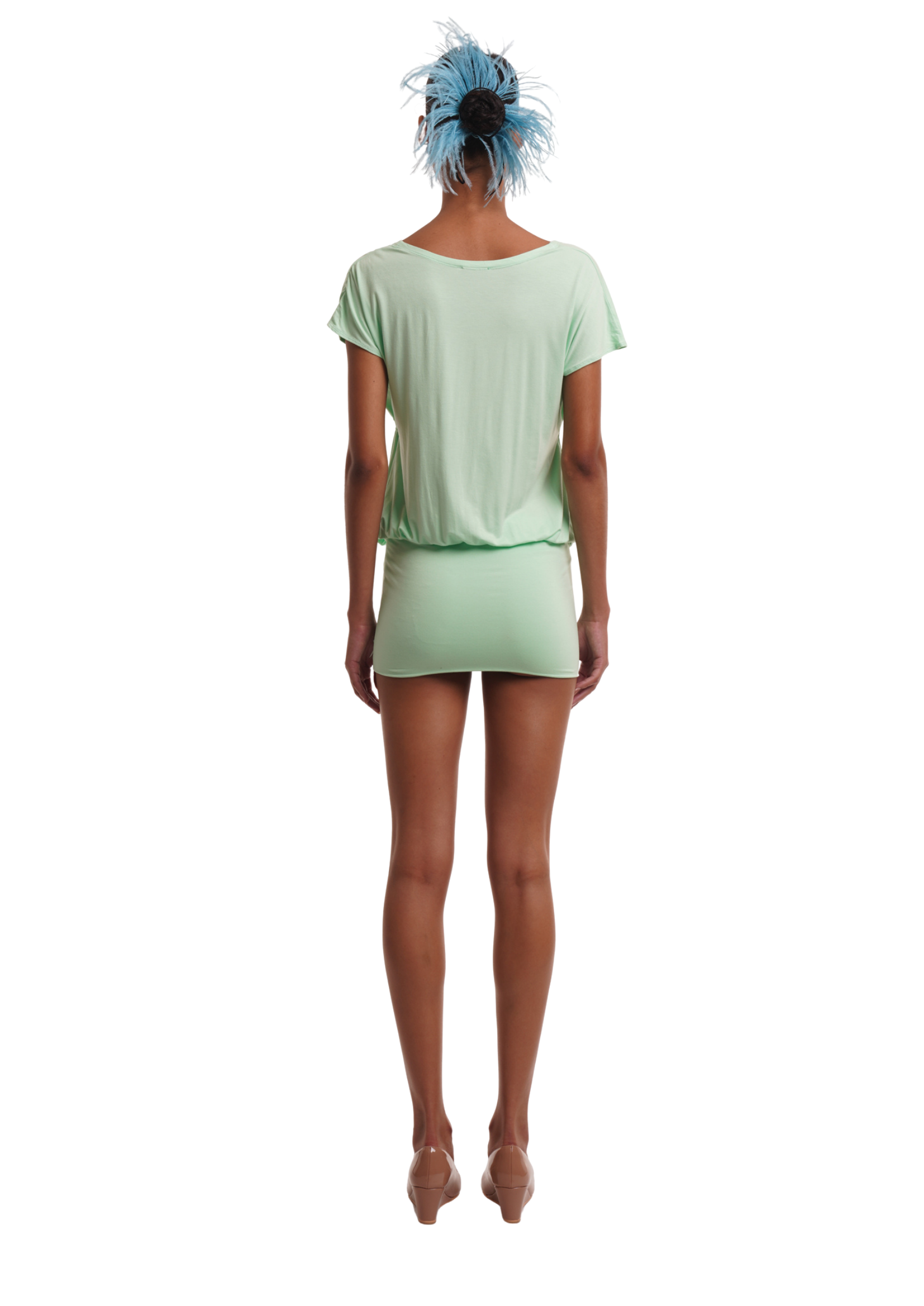 LILI DRESS IN MINT
