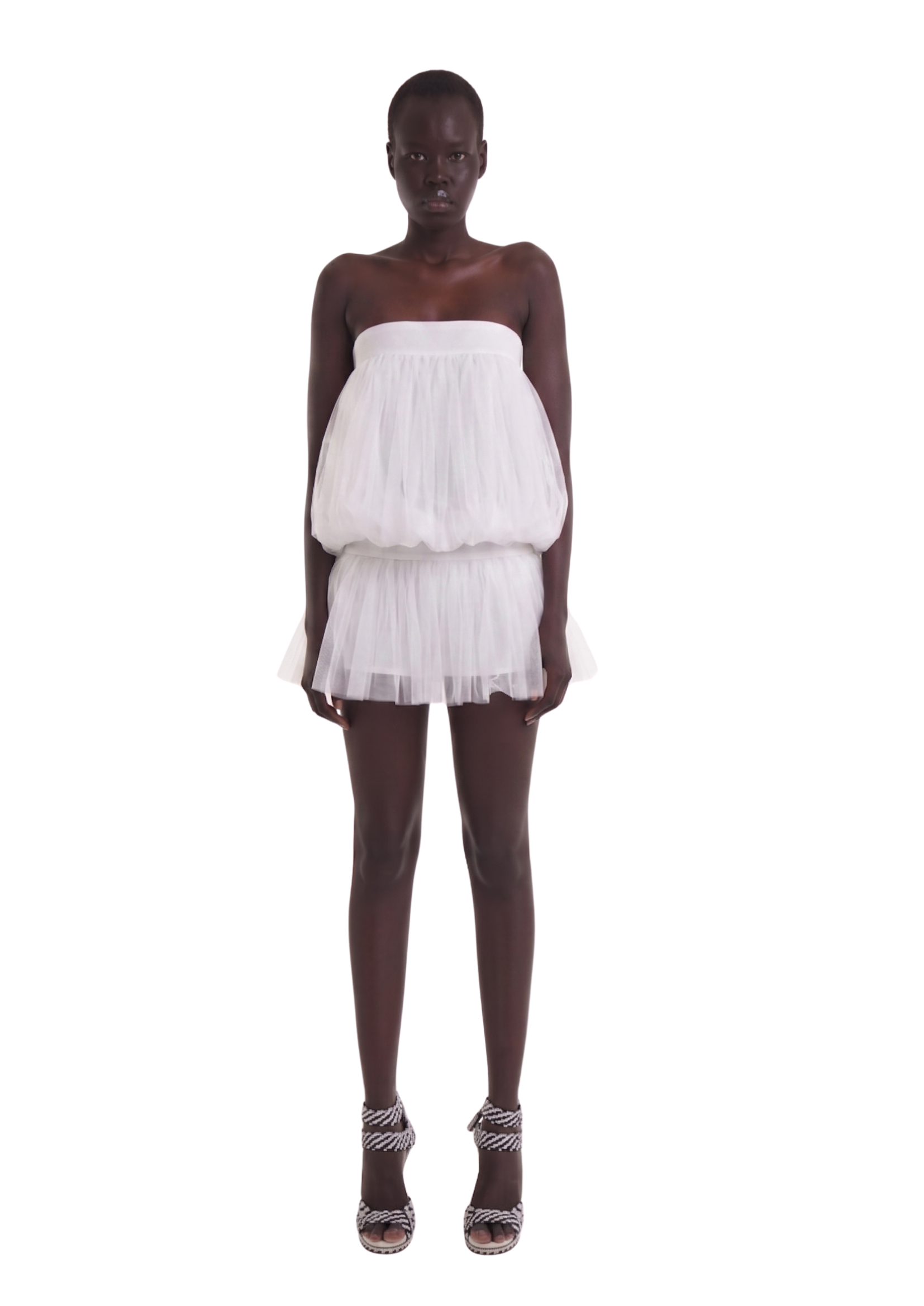 TUTU DRESS IN WHITE