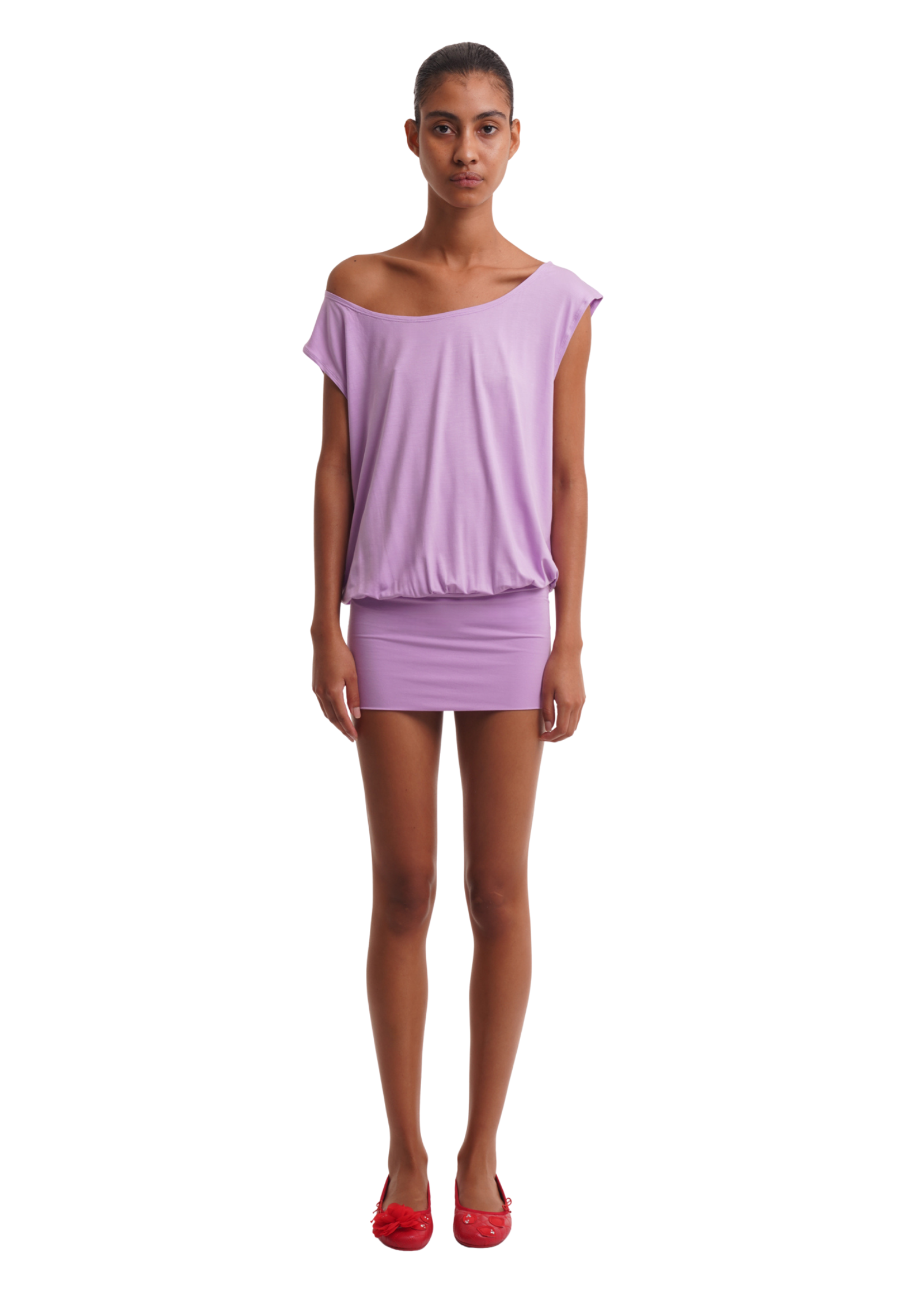 THE REL DRESS IN PURPLE