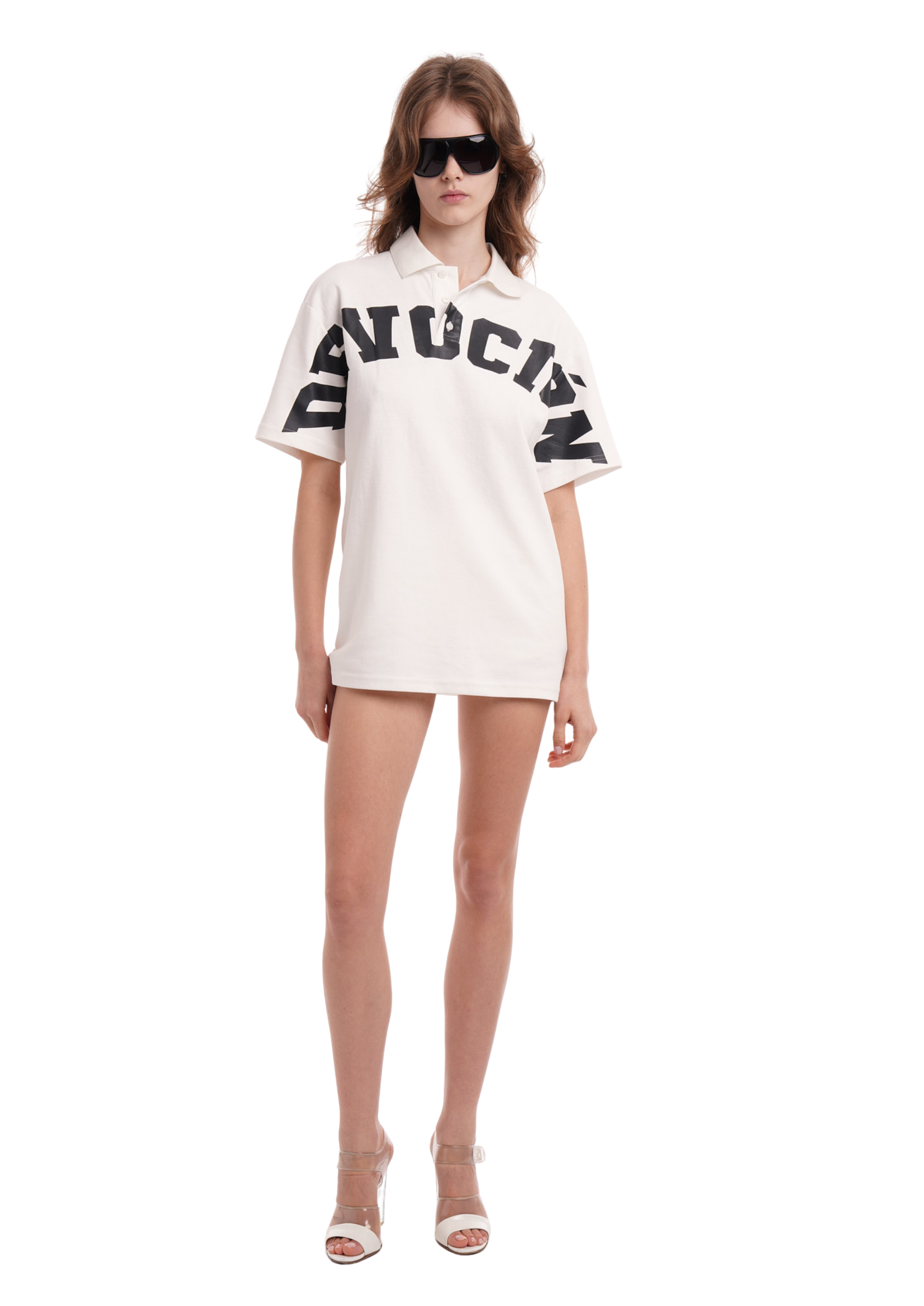 DEVOCÍON POLO IN WHITE