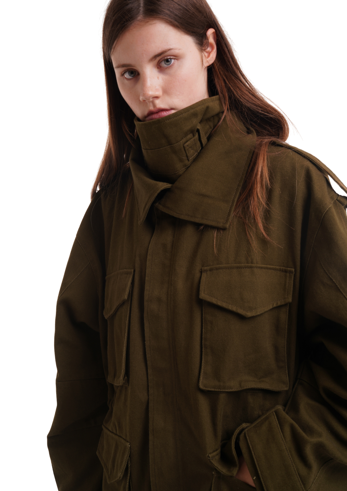 FIELD JACKET & DRESS BUNDLE IN KHAKI