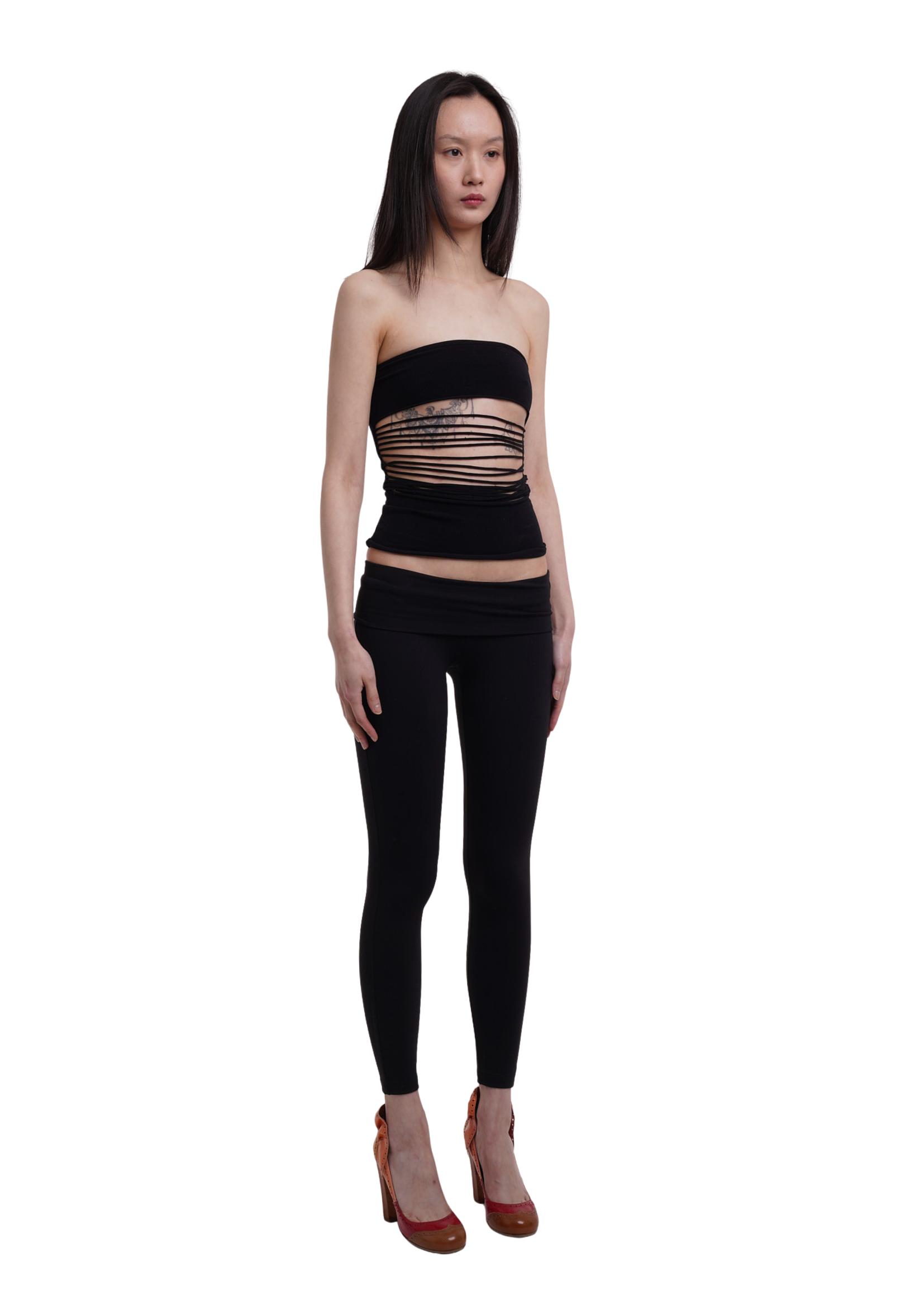 CUT BANDEAU IN BLACK