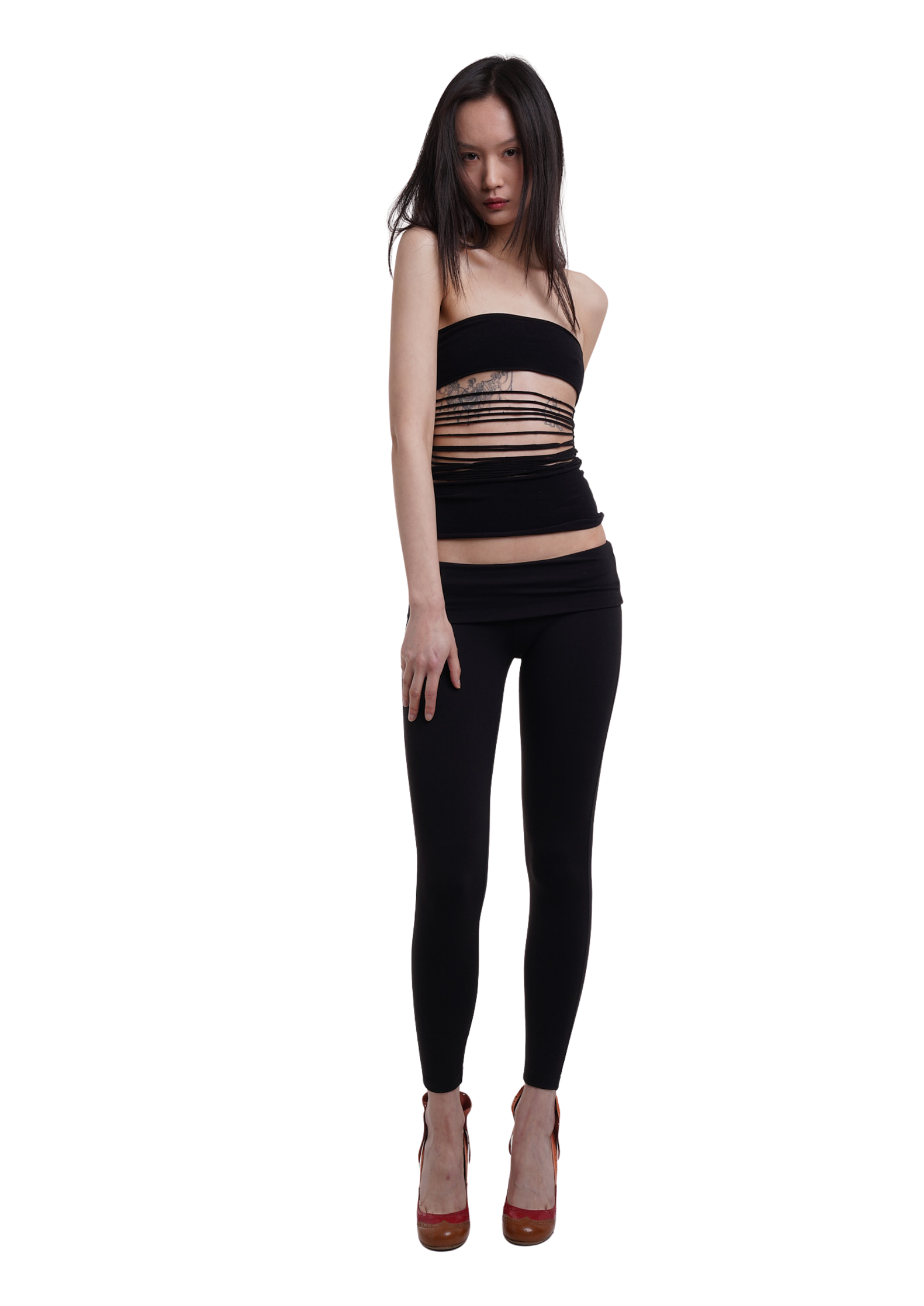 CUT BANDEAU IN BLACK