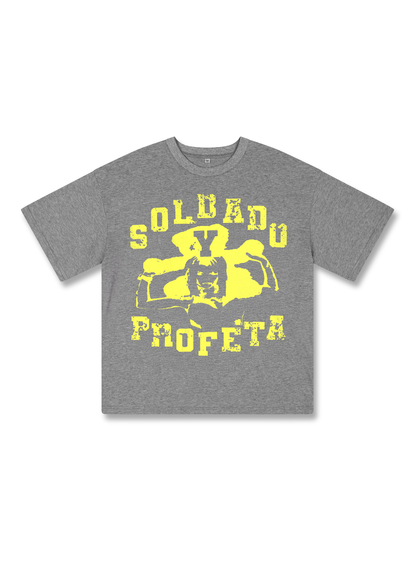 SOLDADO OVERSIZED TSHIRT IN GREY MARL