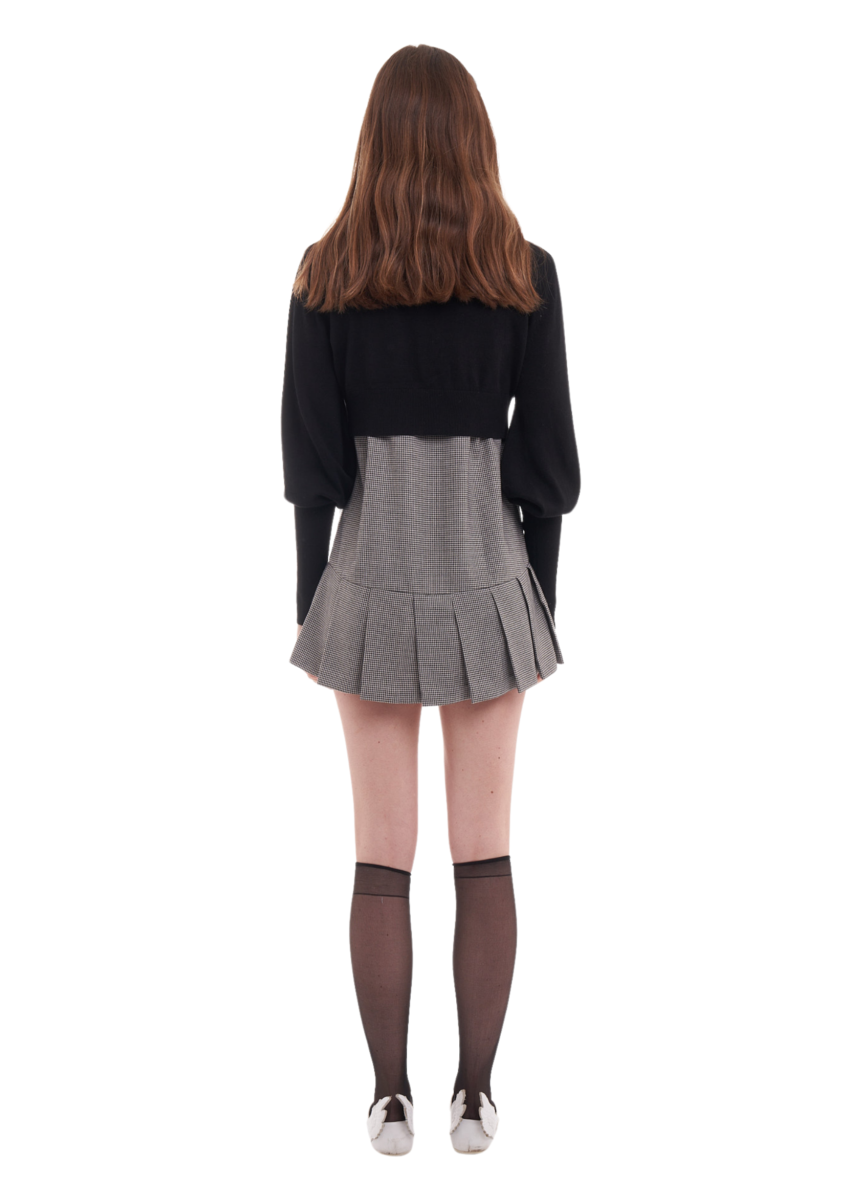 THE BUBBLE CARDI IN BLACK