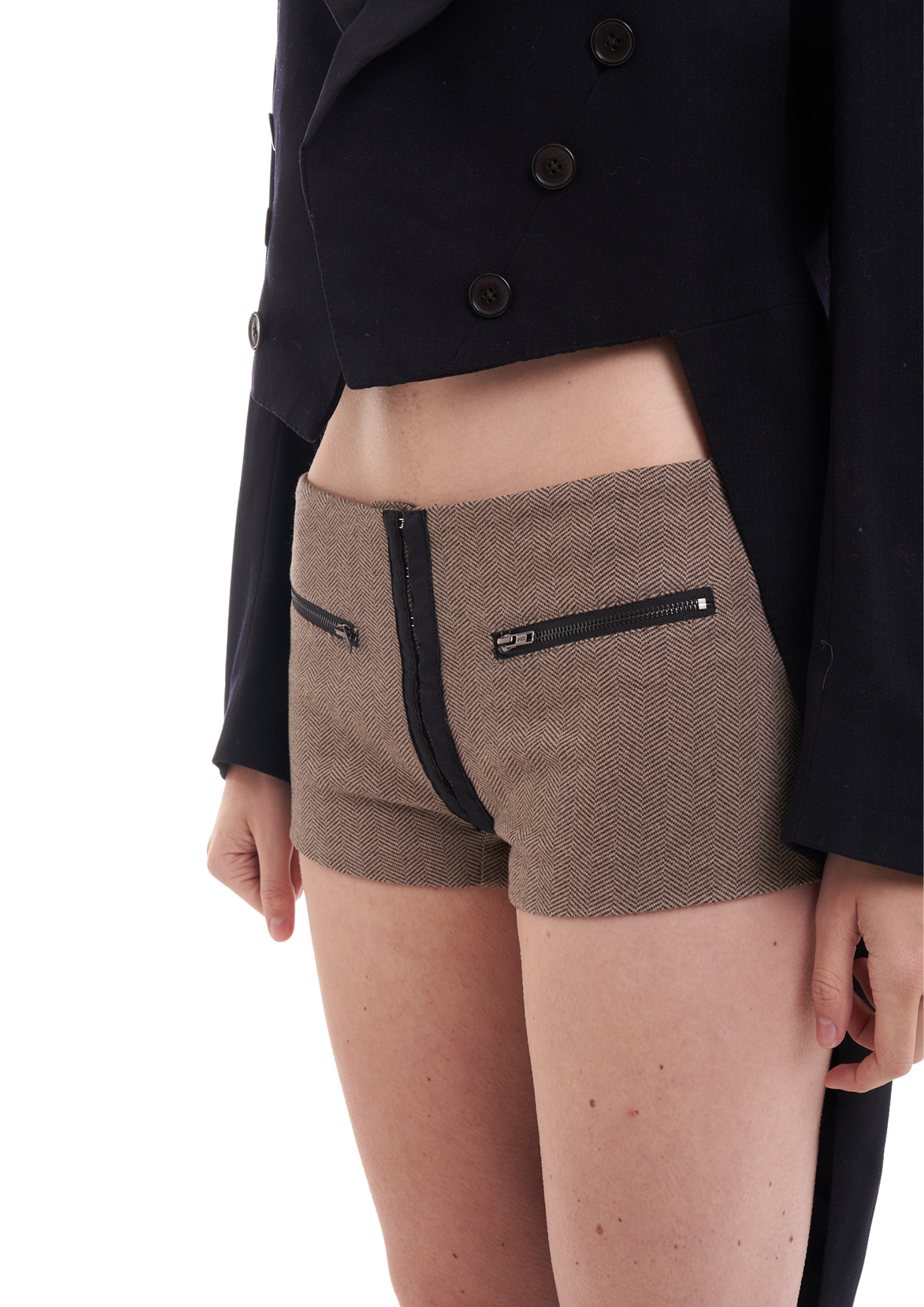 THE TILLY SHORTS IN BROWN