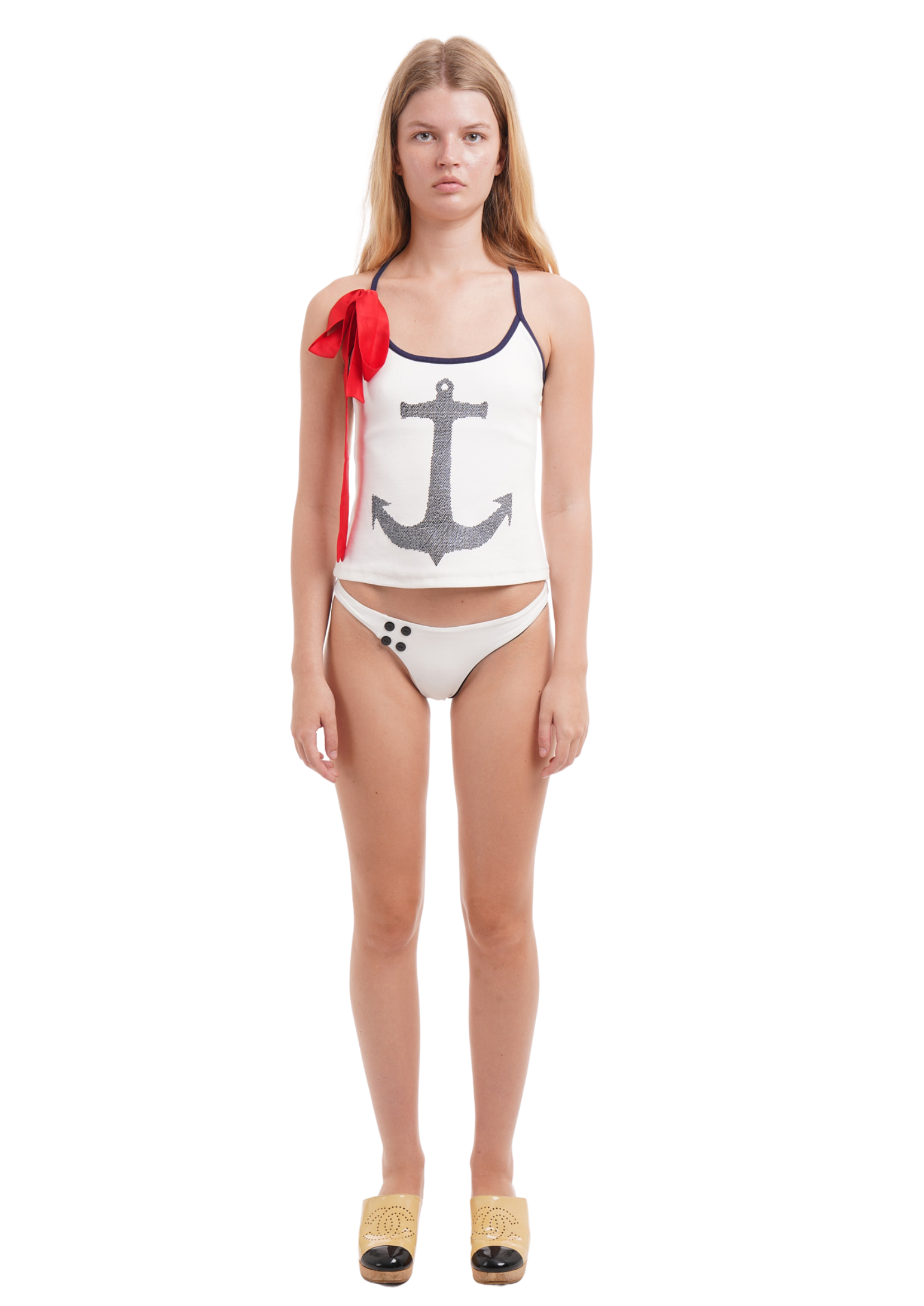 ANCHOR VEST IN WHITE