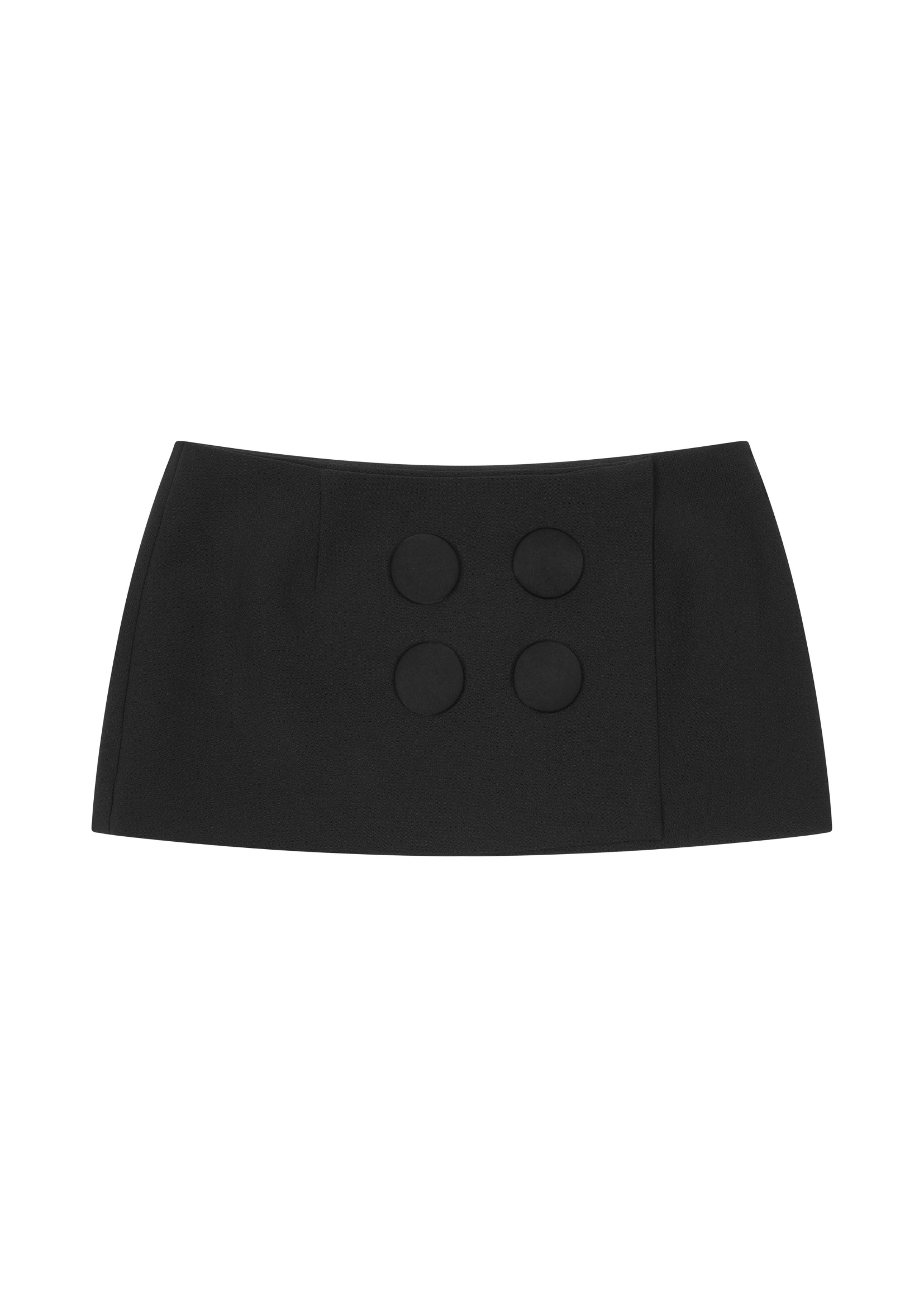 THE MINI SKIRT IN BLACK