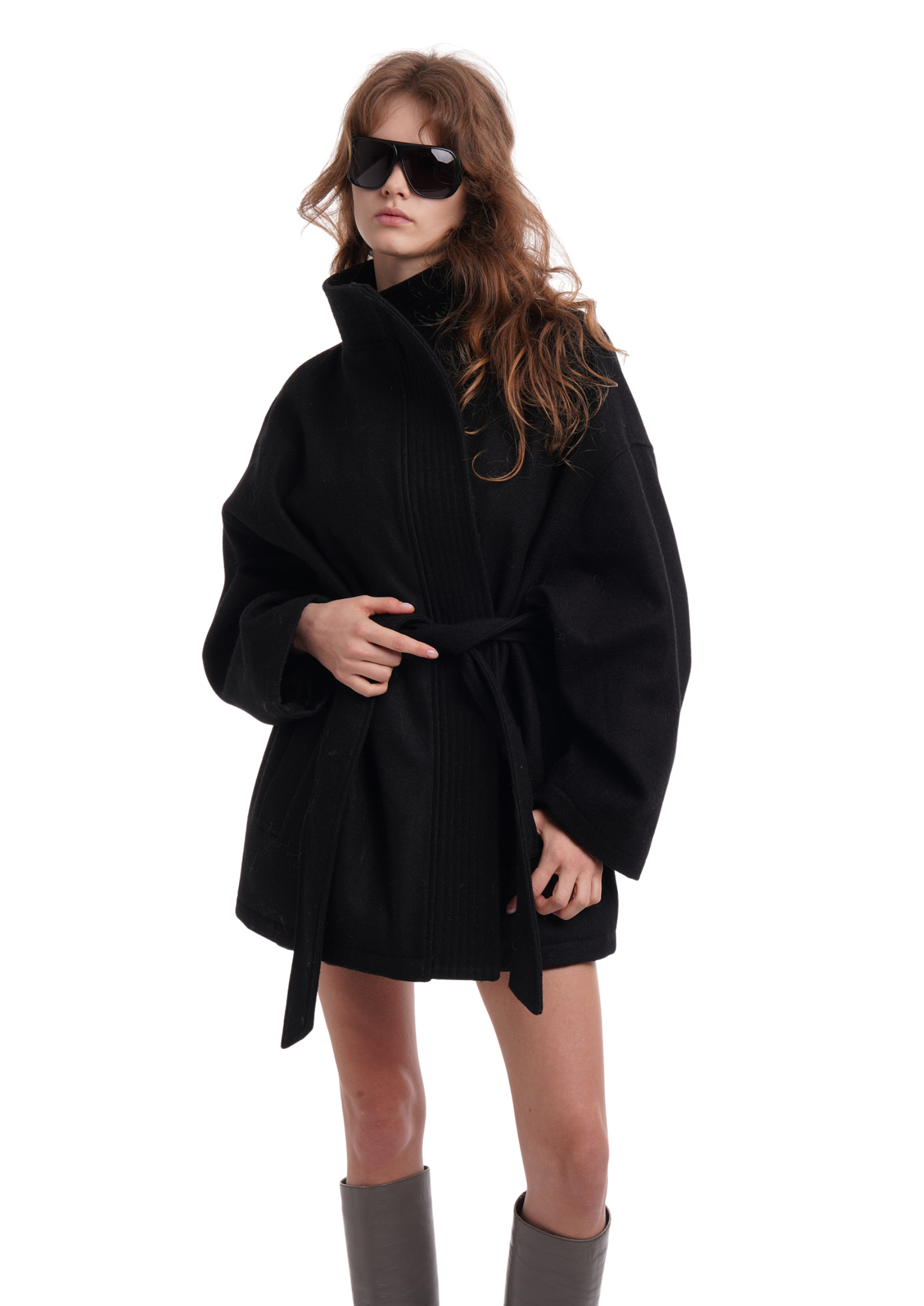 ROSIE COAT IN BLACK