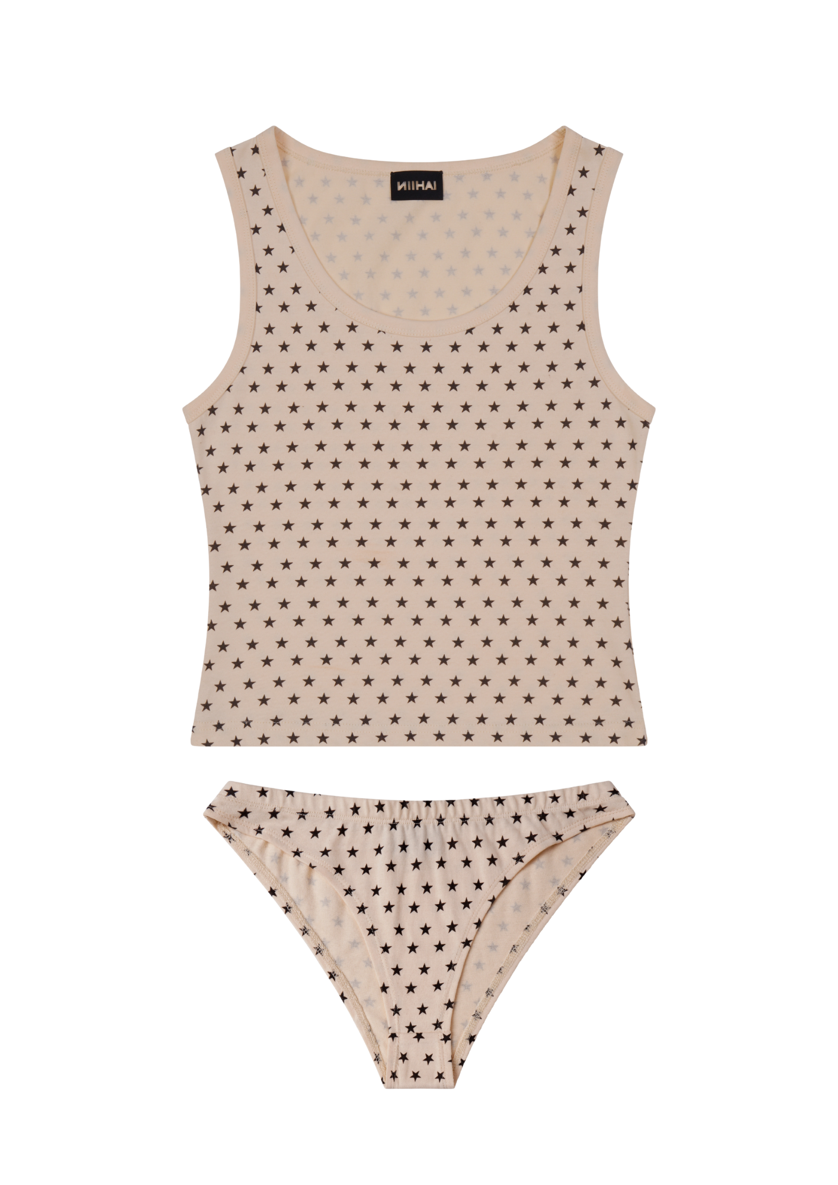 STARY VEST & UNDERWEAR SET IN LIGHT