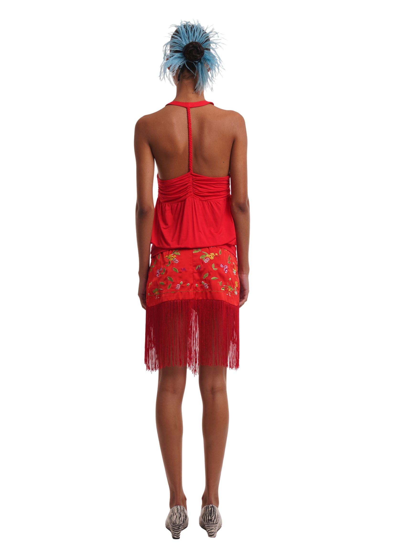 LARA SKIRT IN RED