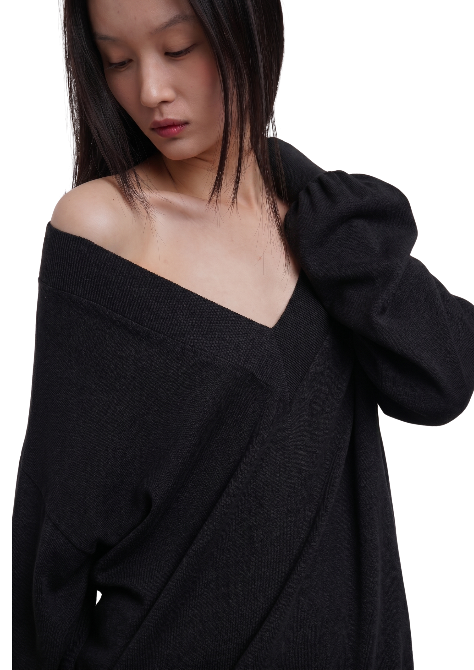 DEEP JUMPER IN BLACK