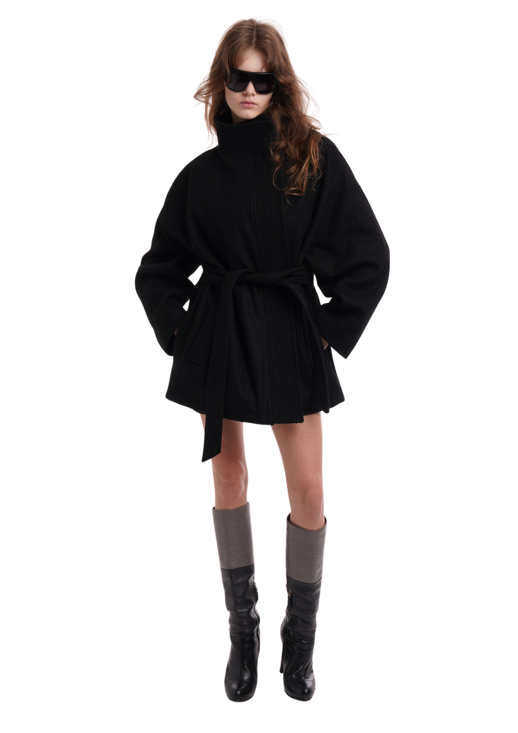 ROSIE COAT IN BLACK