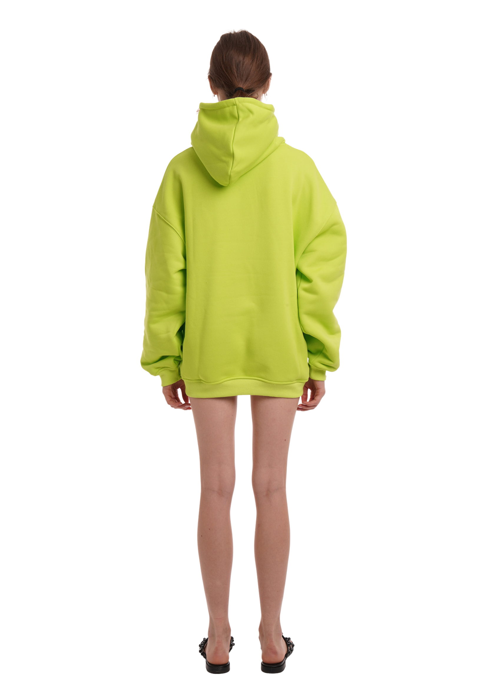 BASiCS HOODiE IN LIME