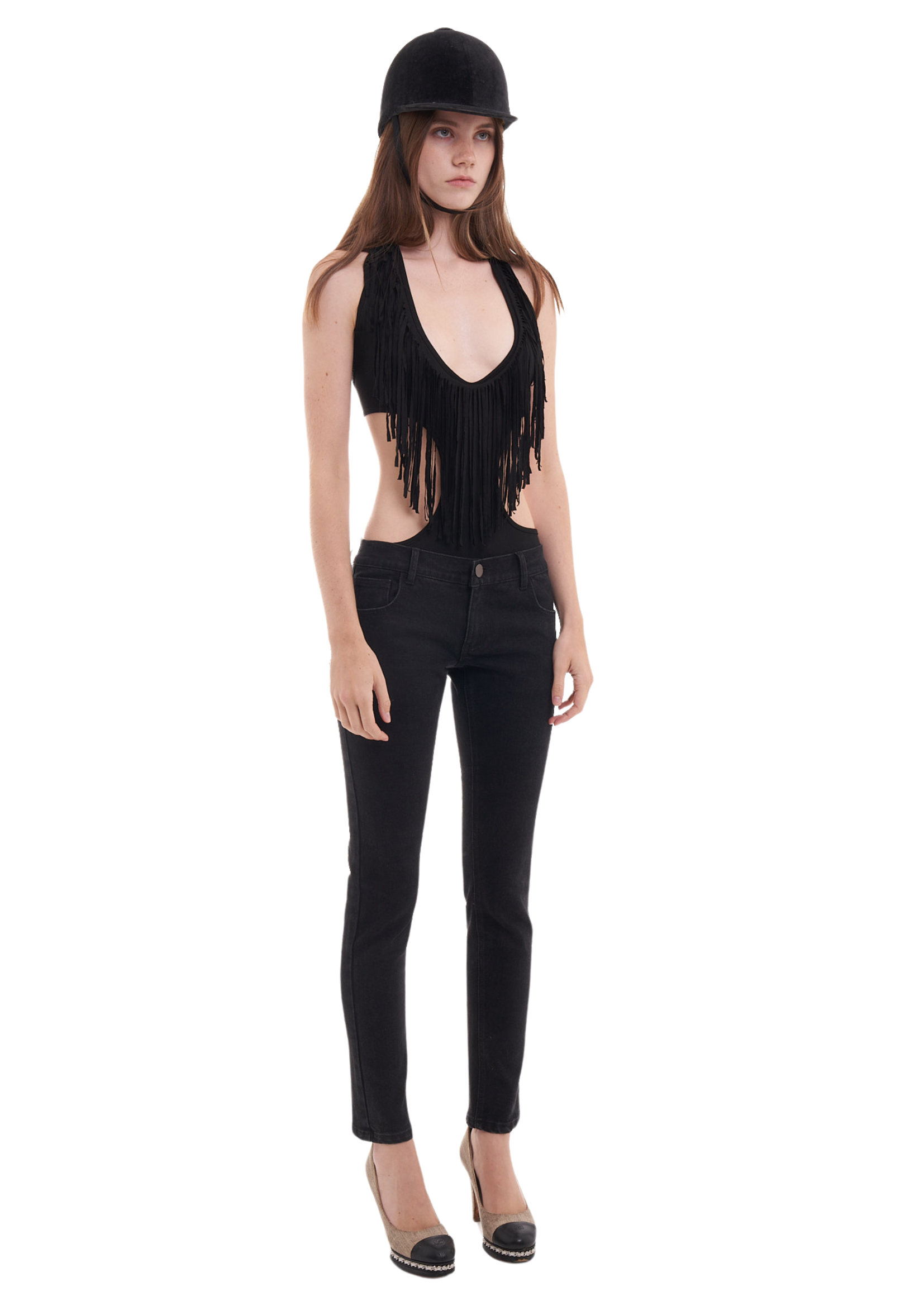 NYC SKINNIES IN BLACK