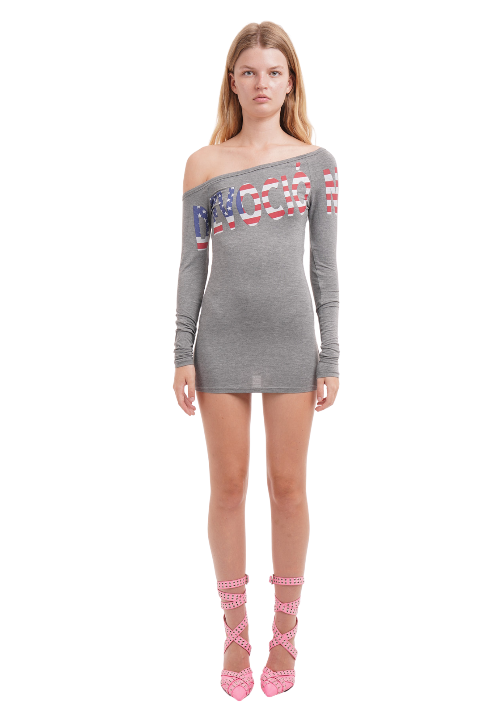 DEVOCIÓN DRESS IN GREY USA