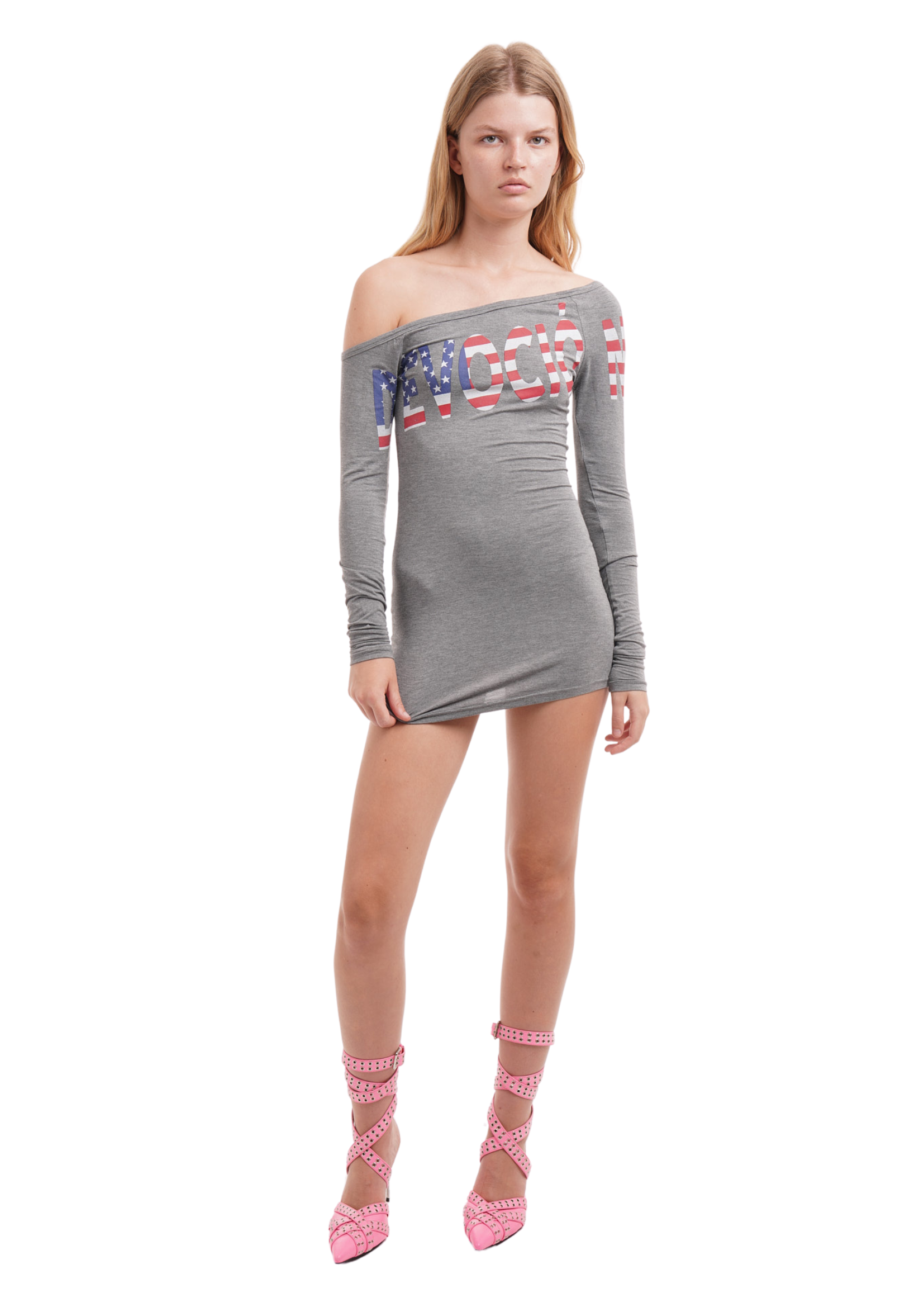 DEVOCIÓN DRESS IN GREY USA