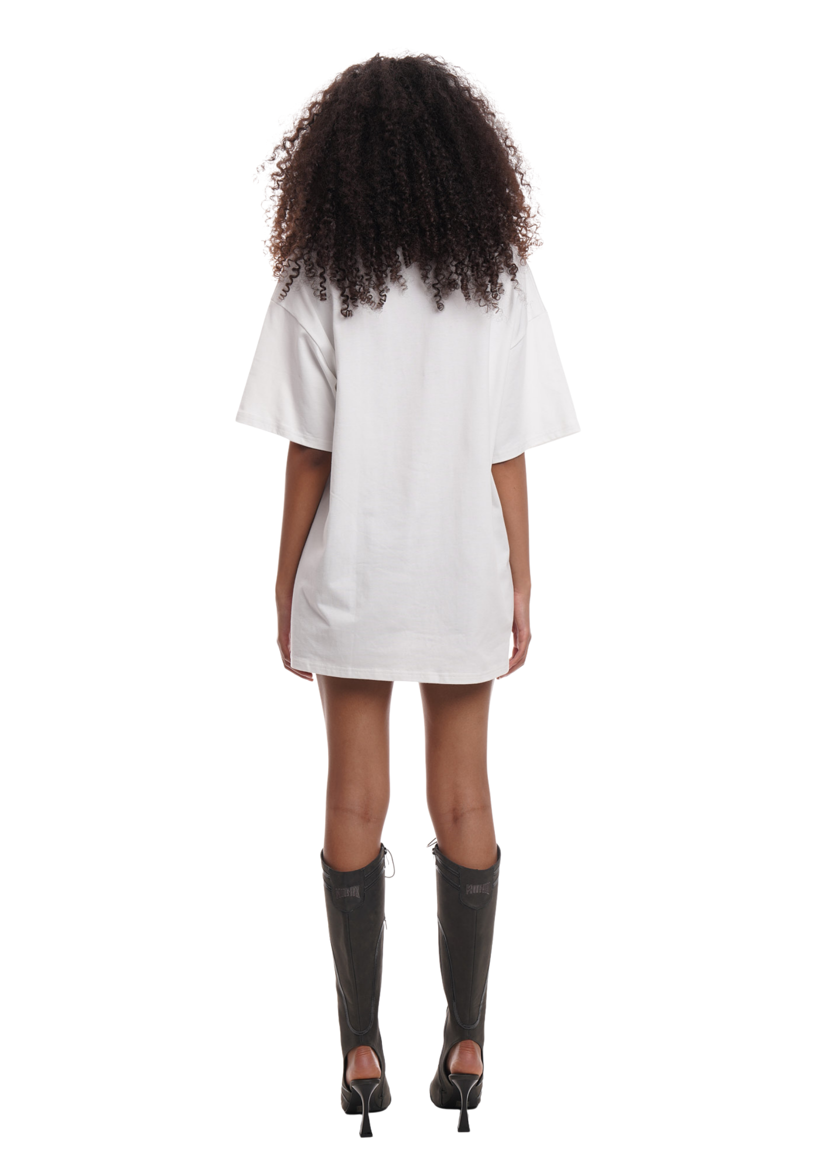SOLDADO OVERSIZED T-SHIRT IN WHITE