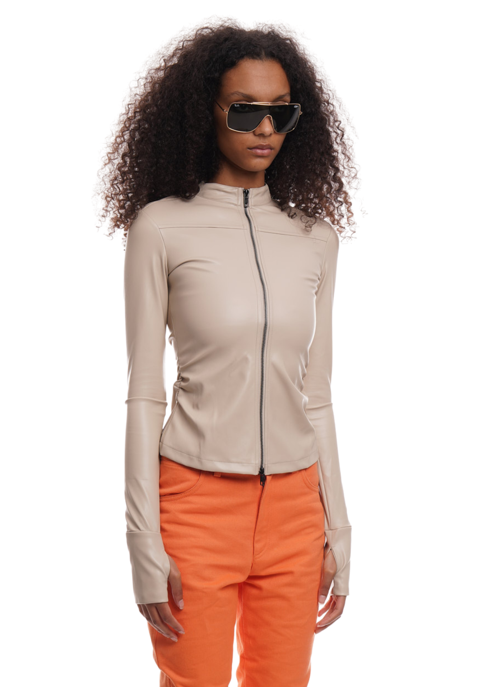 SAV ZIP UP IN PORCELAIN