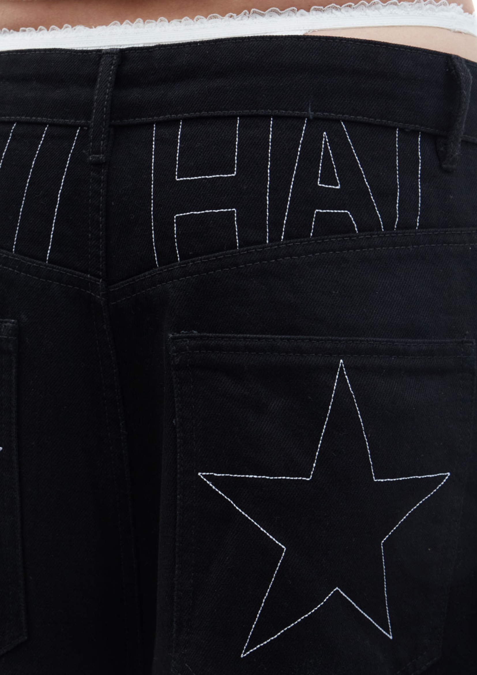 BAGGY JEANS IN BLACK