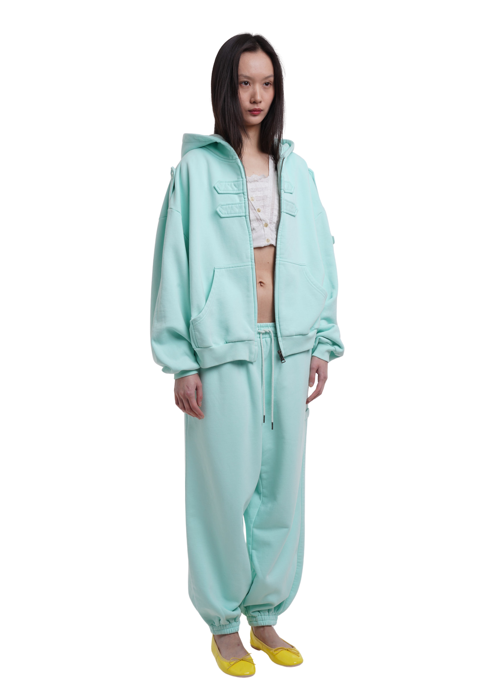 COVER TRACK PANTS IN ICE