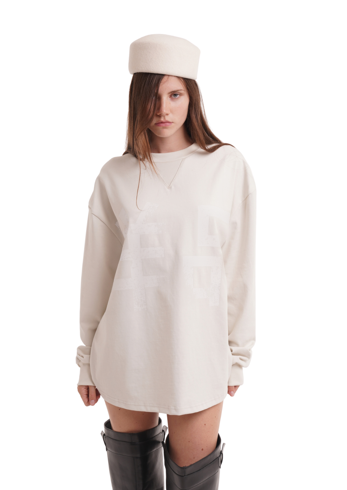 YÀNGPǏN SWEATSHIRT IN CLOUD