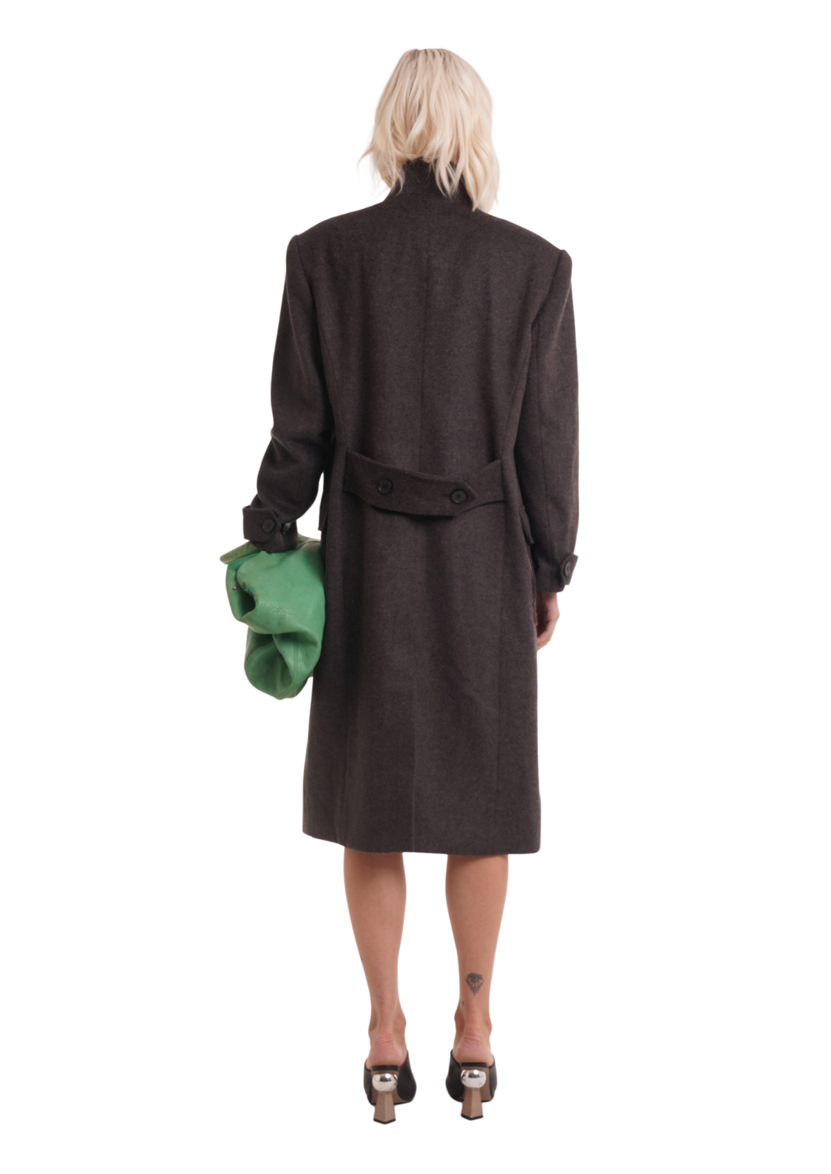 THE ELLA COAT IN DEEP GREY