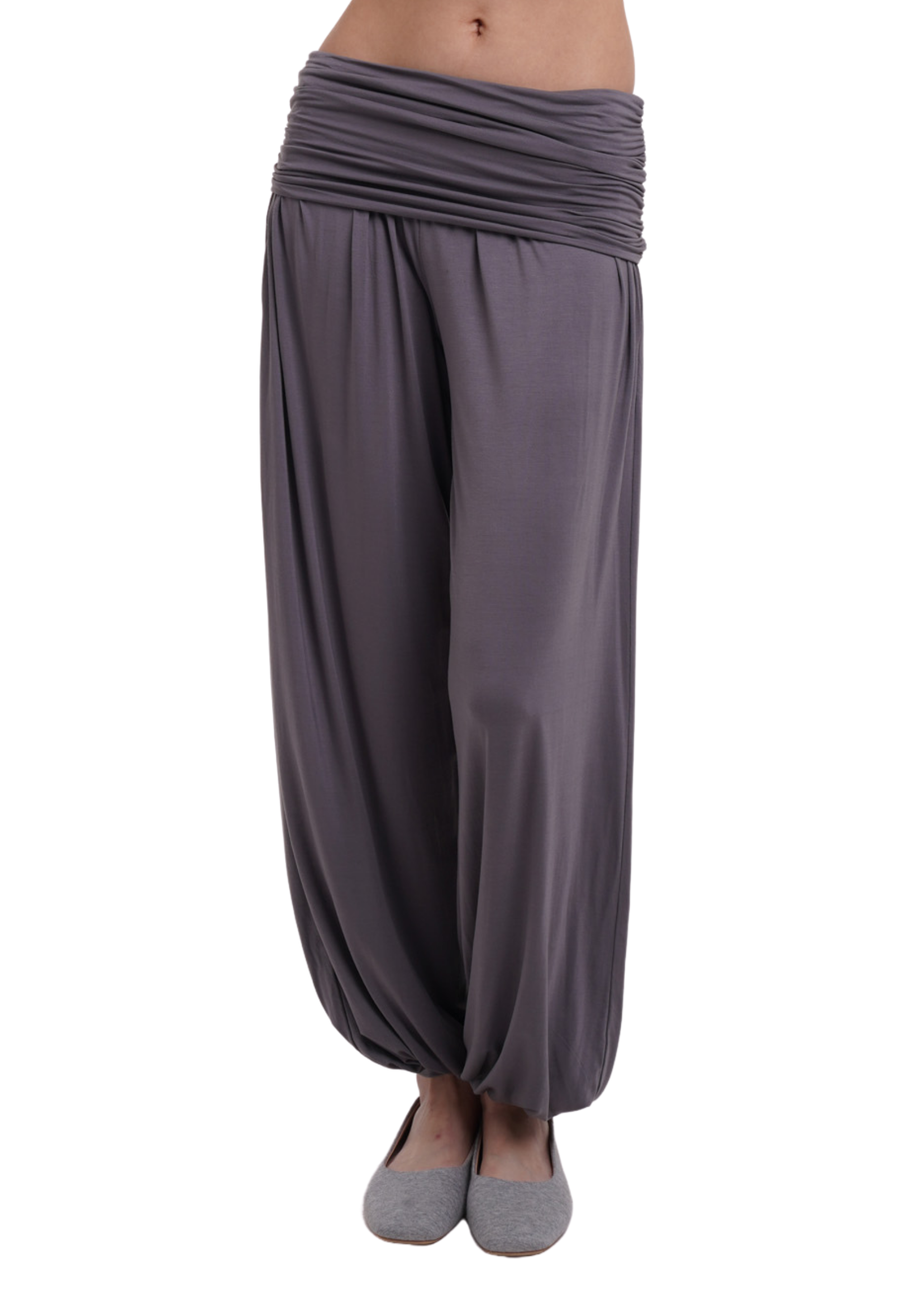 CHARLI LONG TROUSERS IN SMOKE