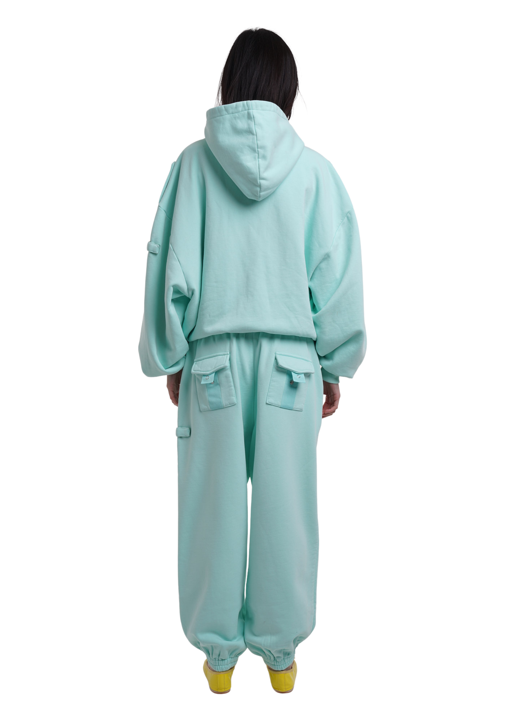 COVER HOODIE IN ICE
