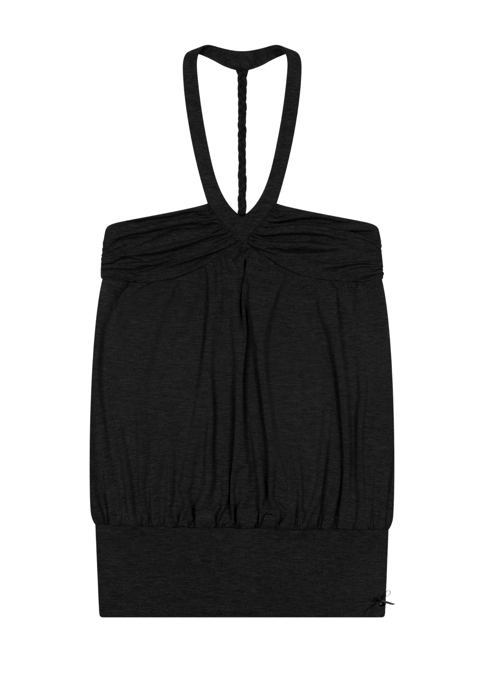 TWIST DRESS IN BLACK