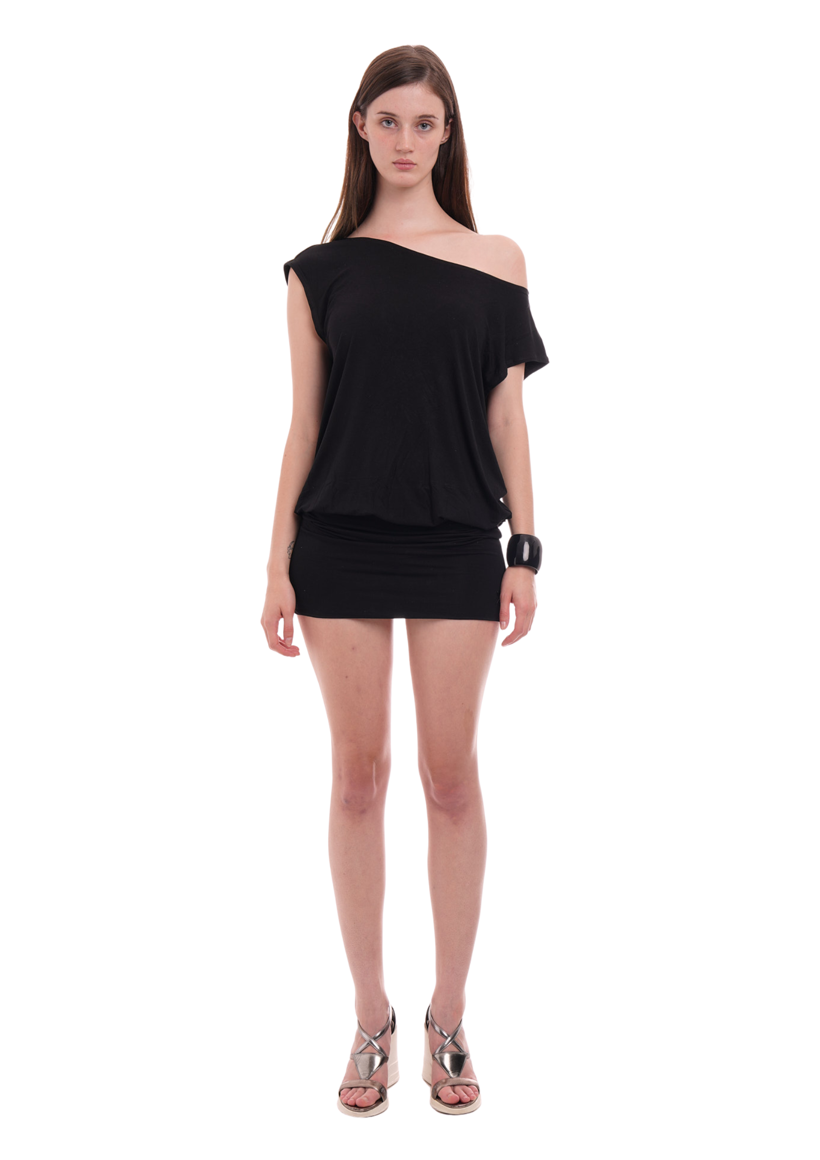 THE REL DRESS IN BLACK