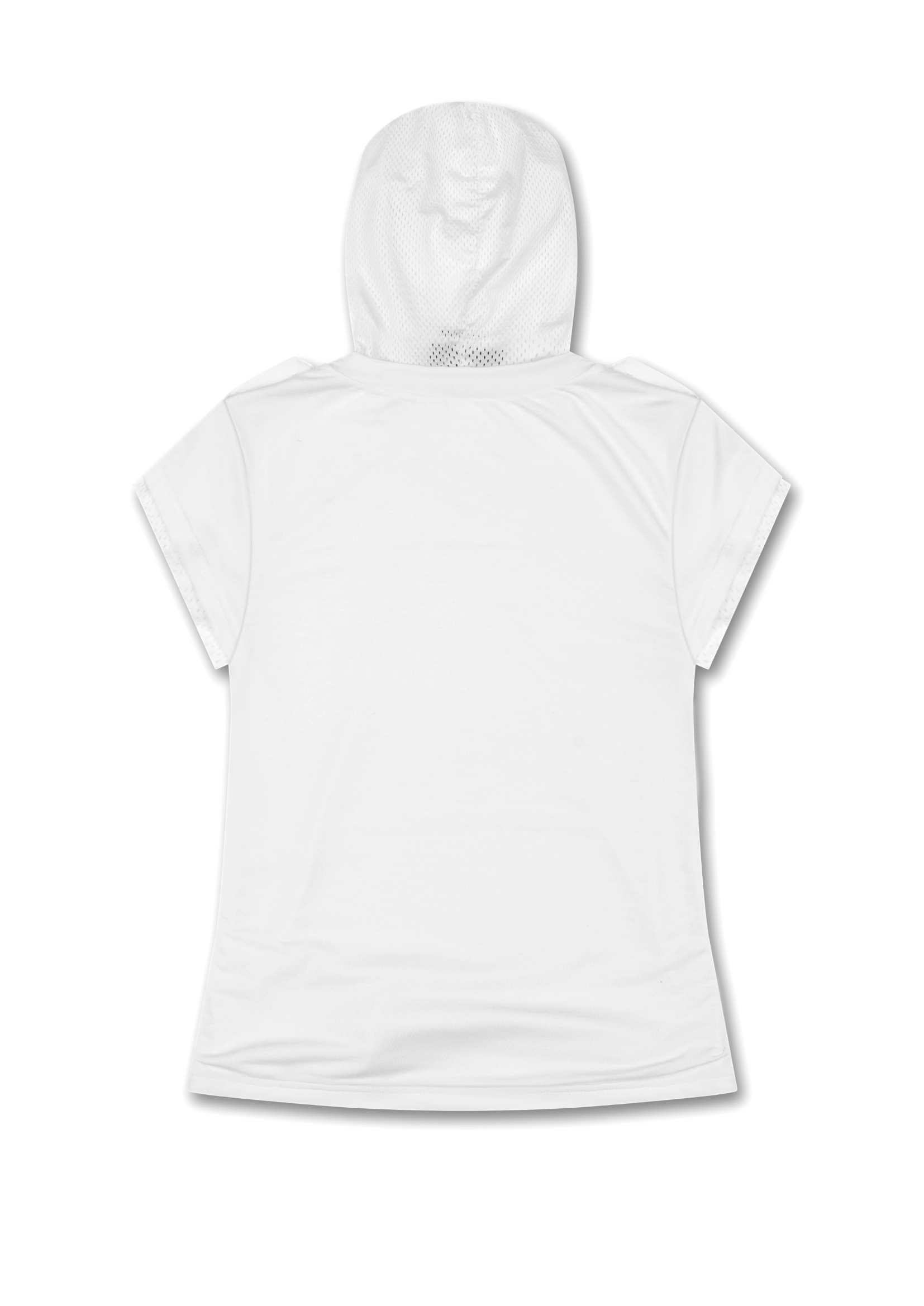 COMBAT BABY TEE IN WHITE