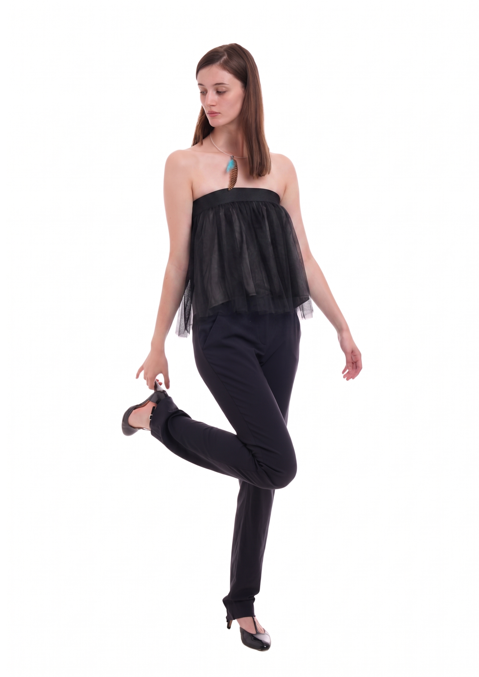 TUTU TOP IN BLACK