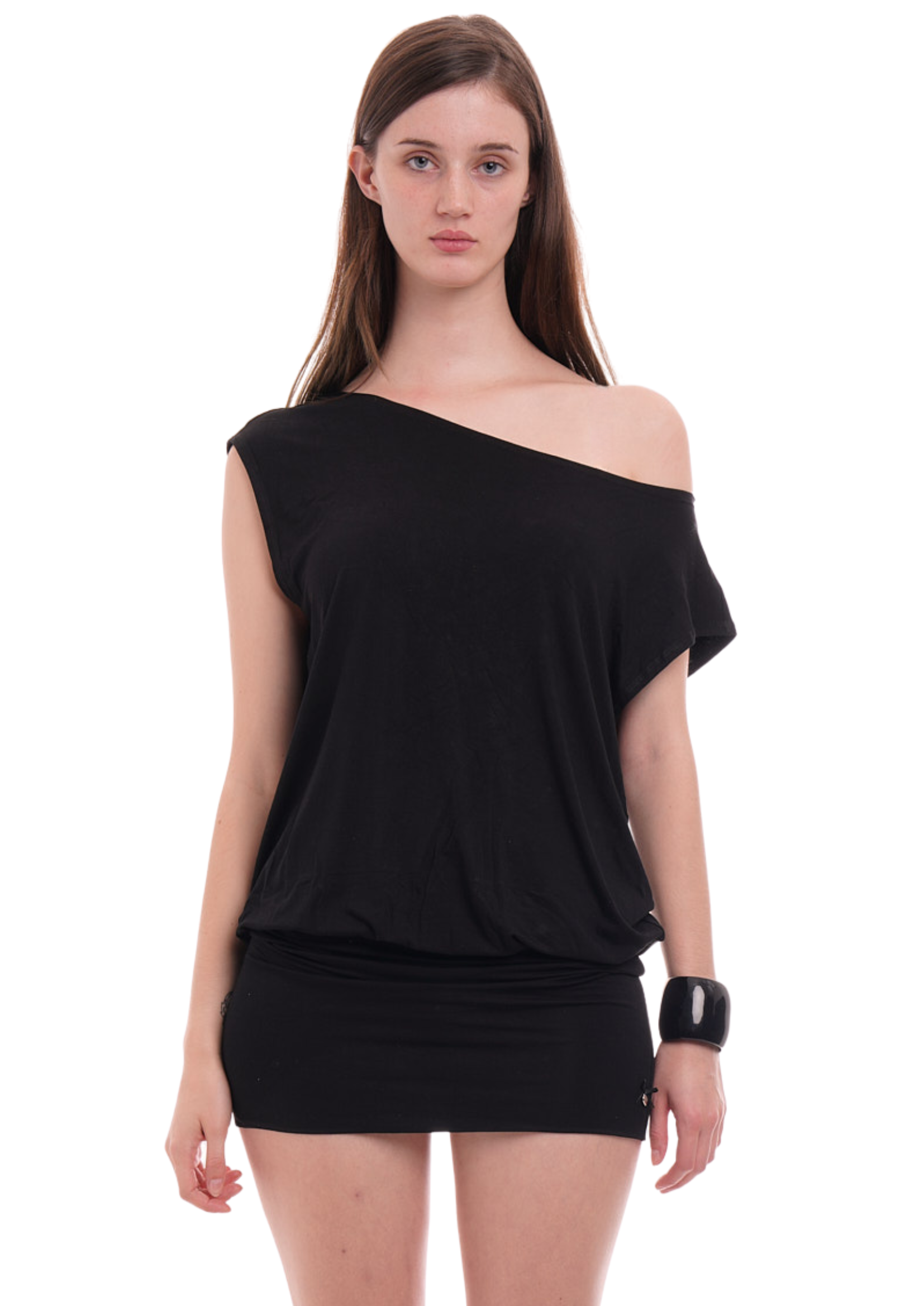 THE REL DRESS IN BLACK