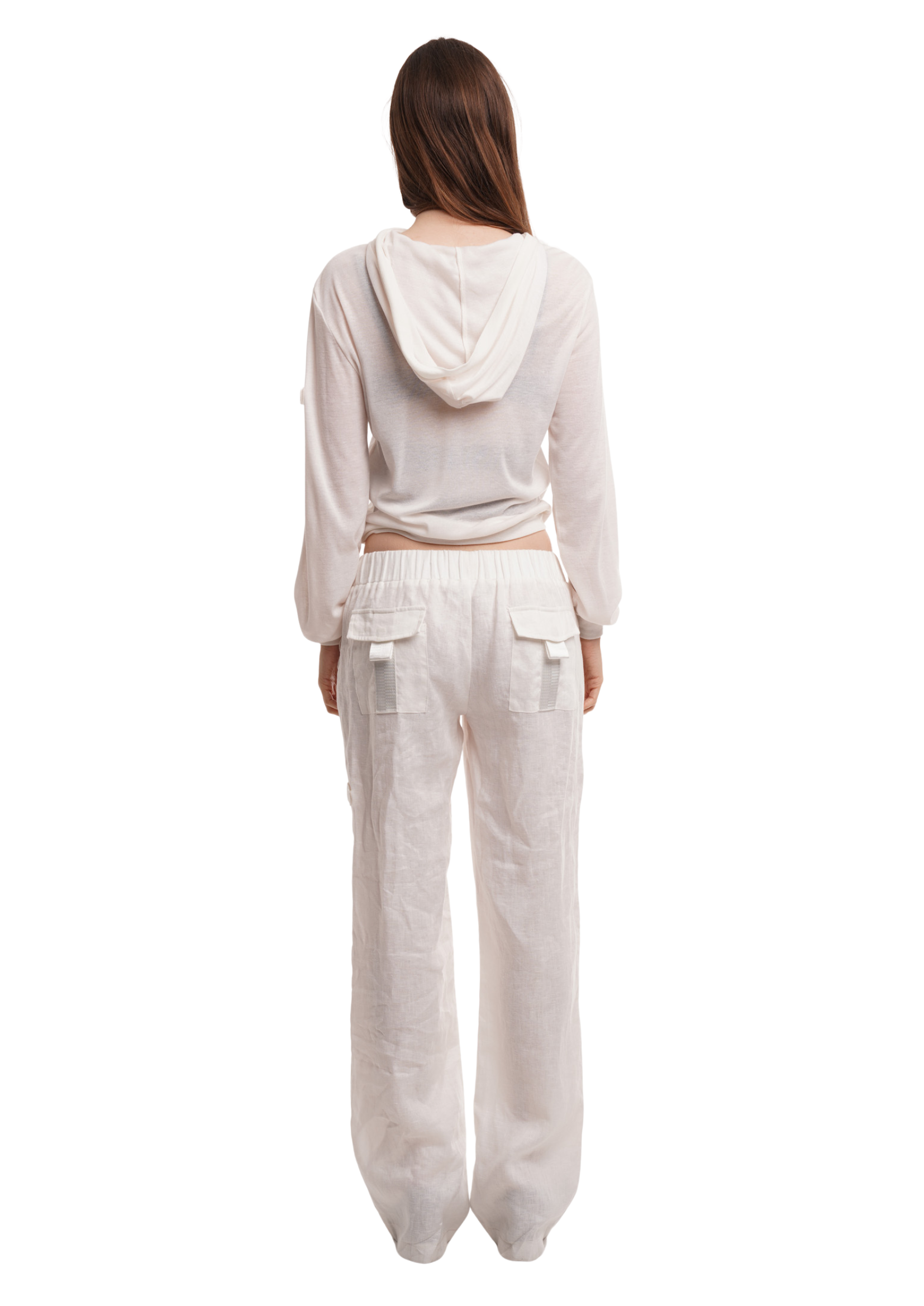THE DOVE TROUSERS IN WHITE