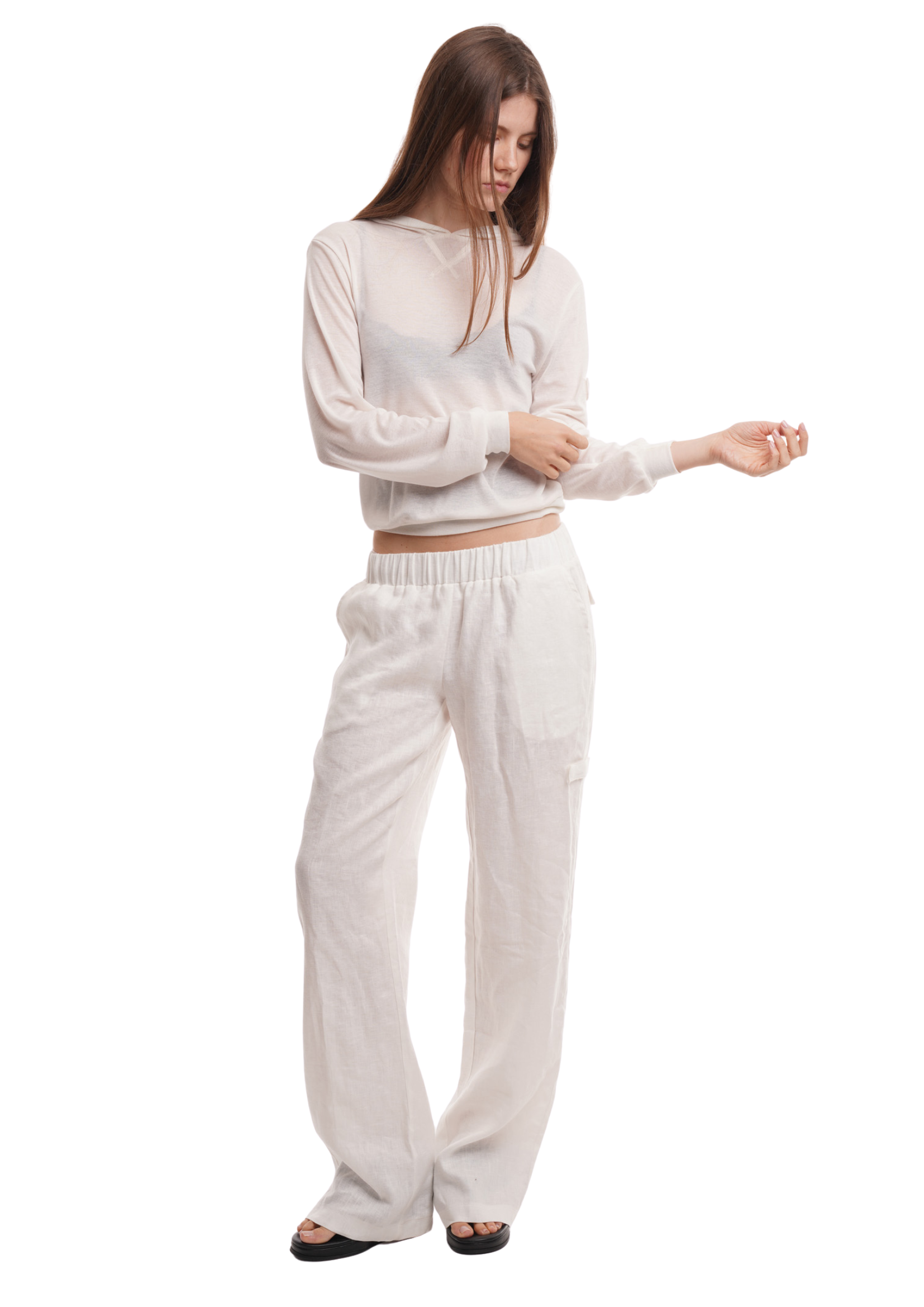 THE DOVE PULL OVER IN WHITE