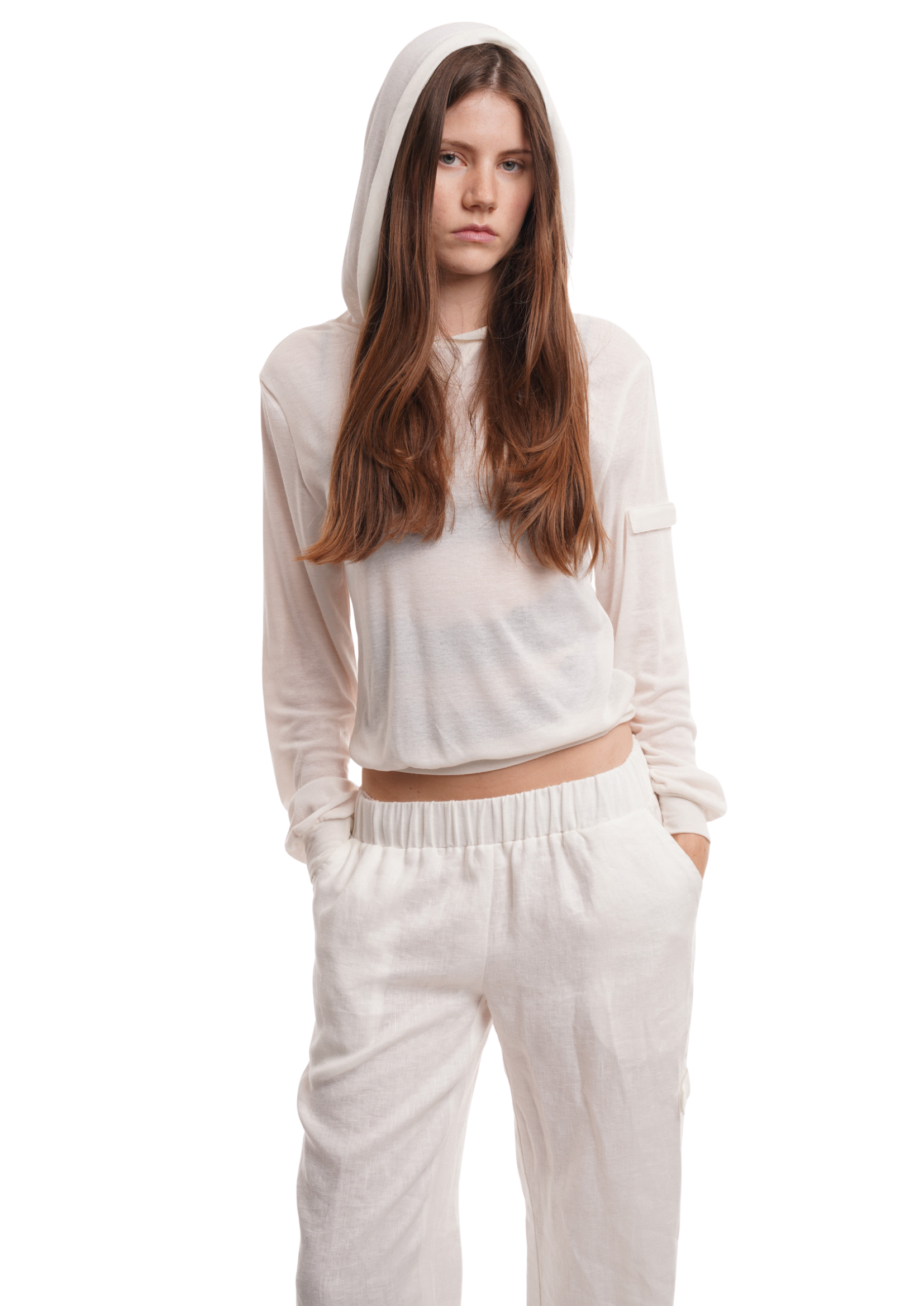 THE DOVE PULL OVER IN WHITE