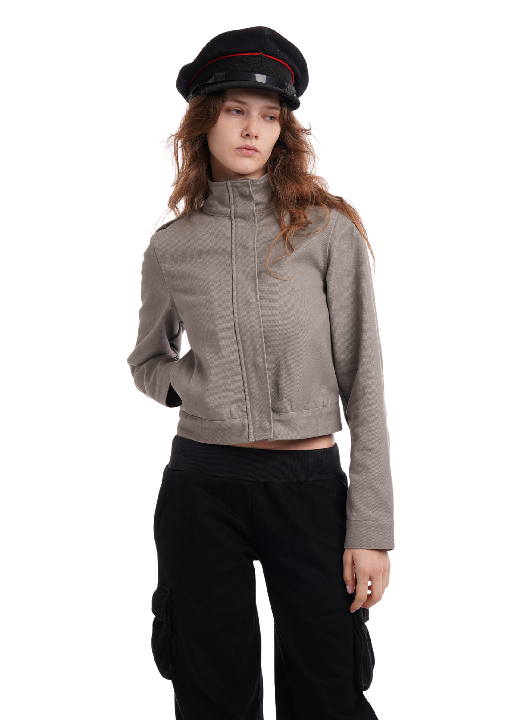 THE MAYA JACKET IN SLATE