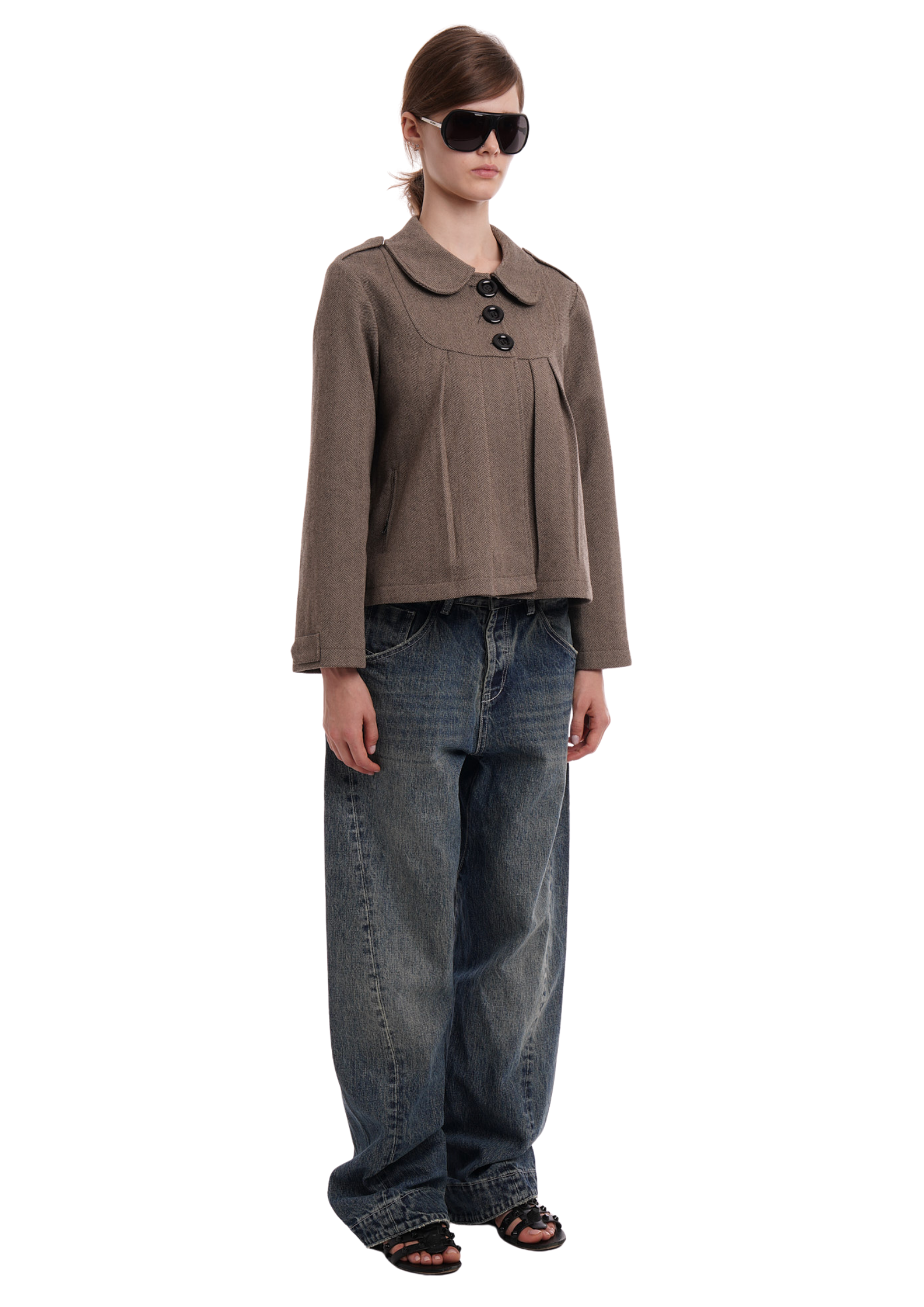 TILLY JACKET IN BROWN