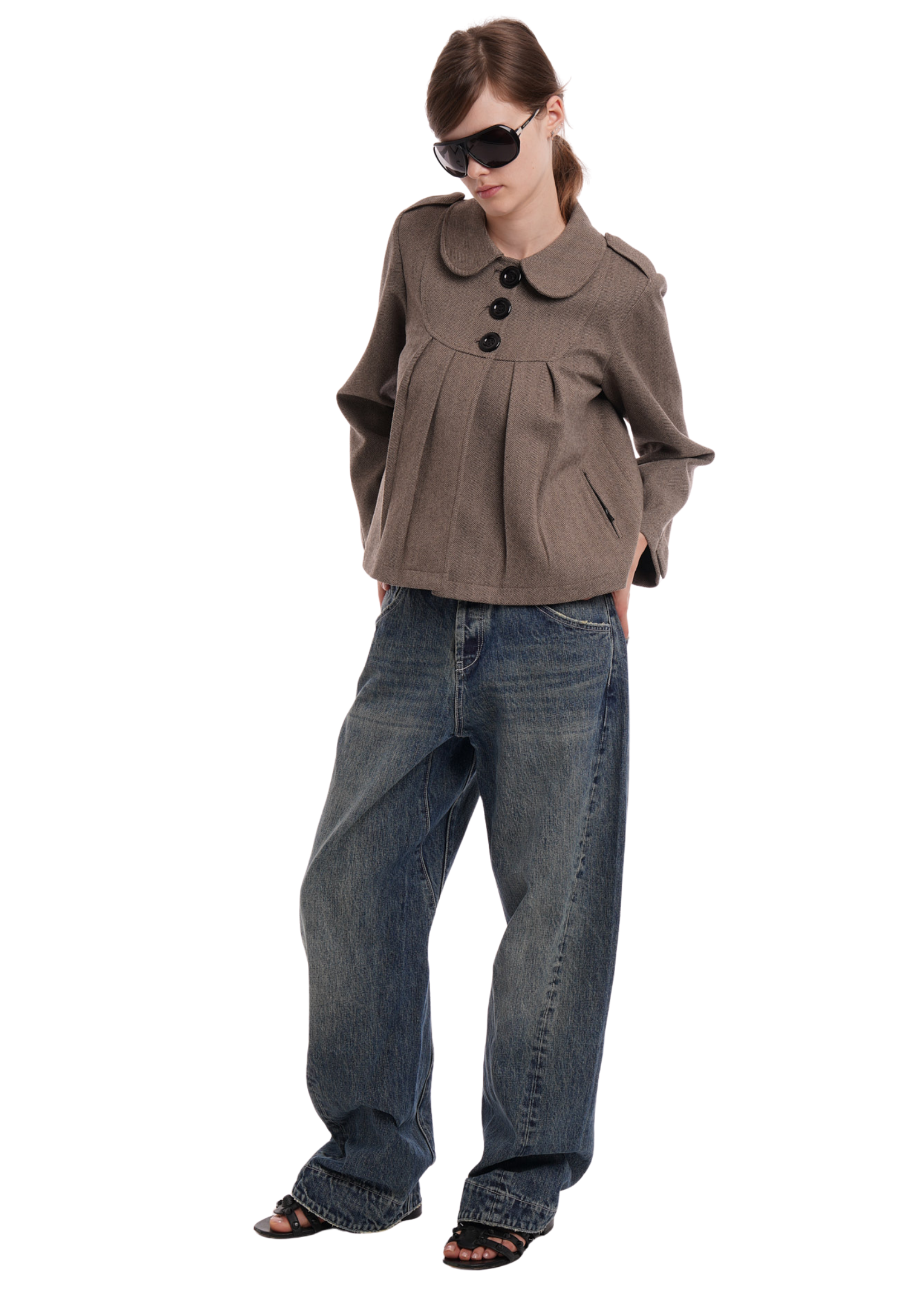 TILLY JACKET IN BROWN