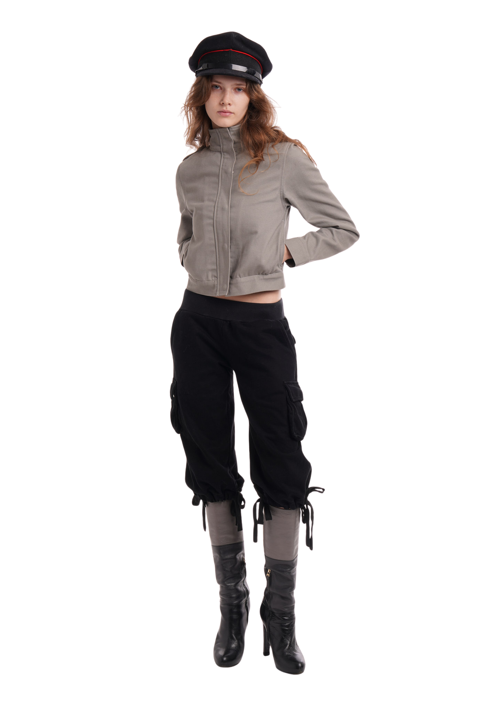 THE MAYA JACKET IN SLATE