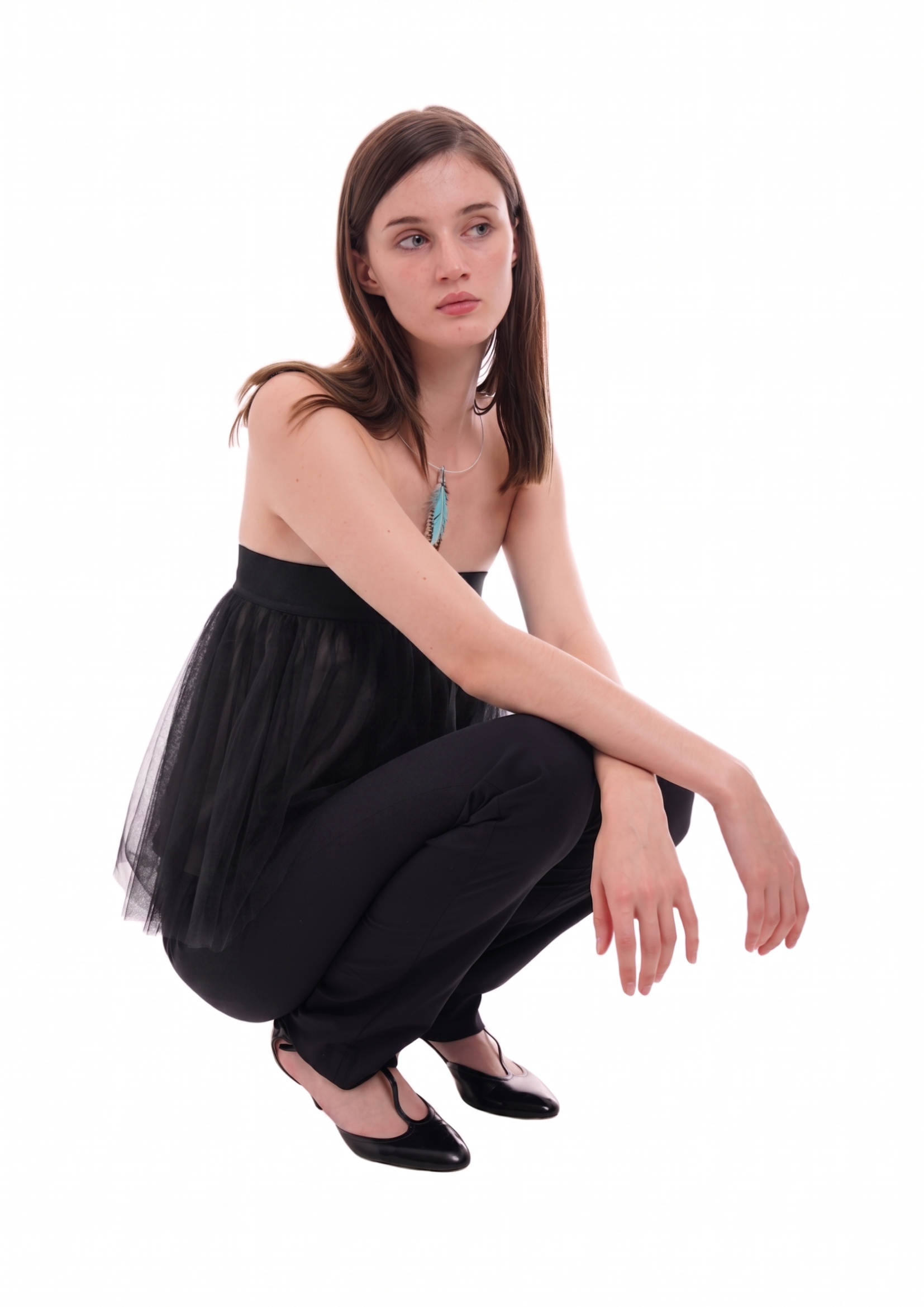 TUTU TOP IN BLACK