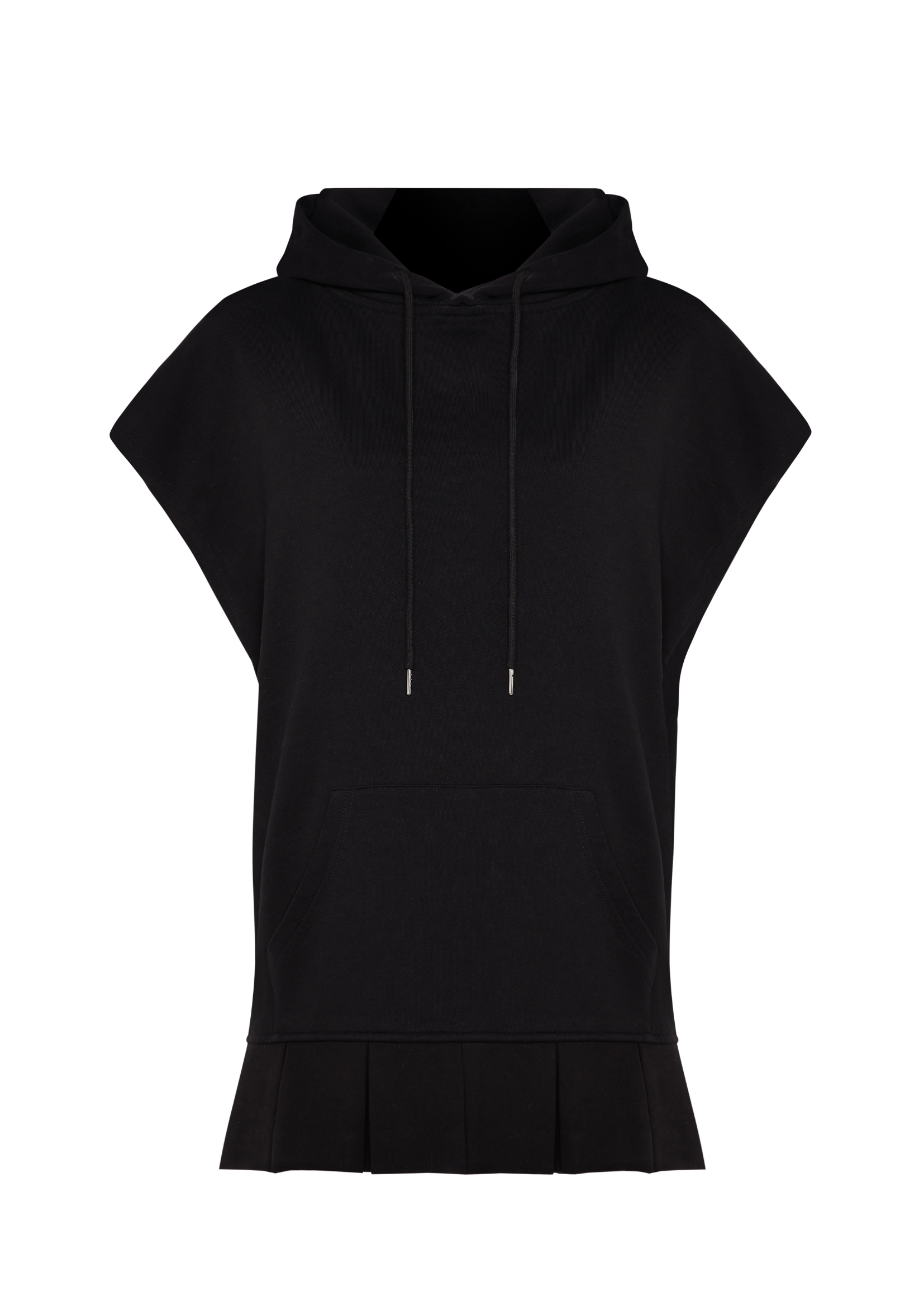 SLEEVELESS HOODIE DRESS