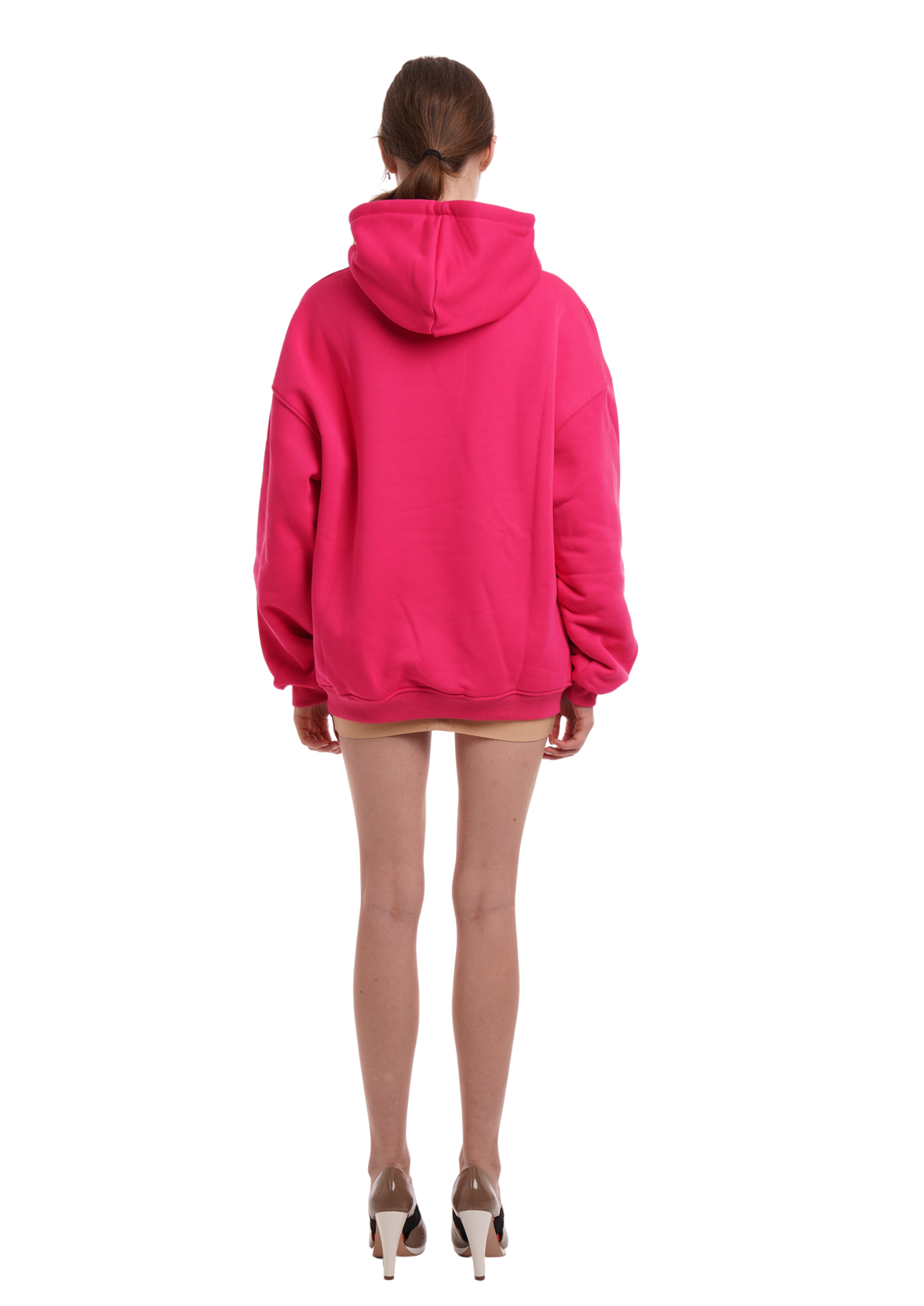 BASiCS HOODiE IN ROSIE PINK